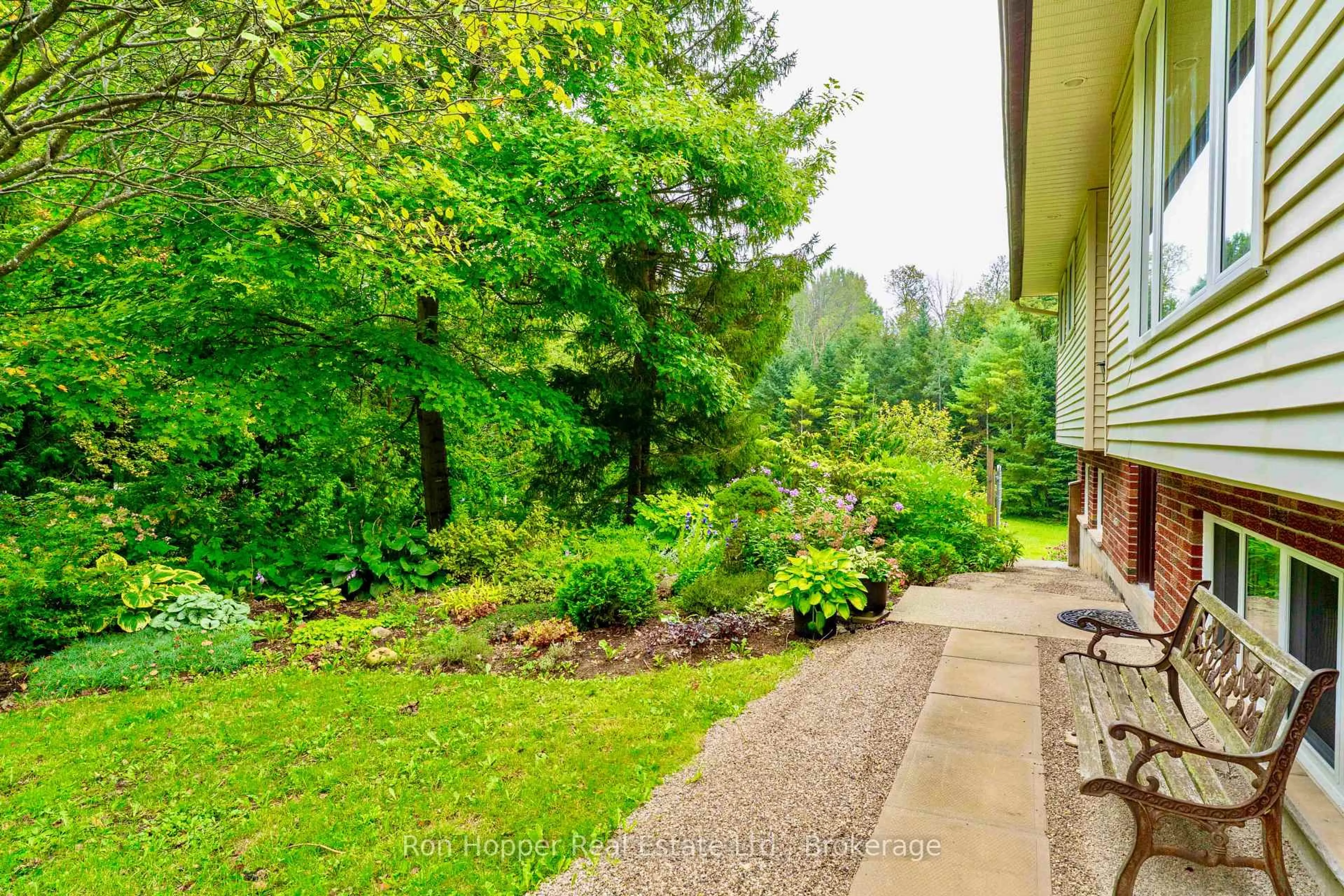 Patio, forest/trees view for 716806 West Back Line, Chatsworth Ontario N0H 1R0