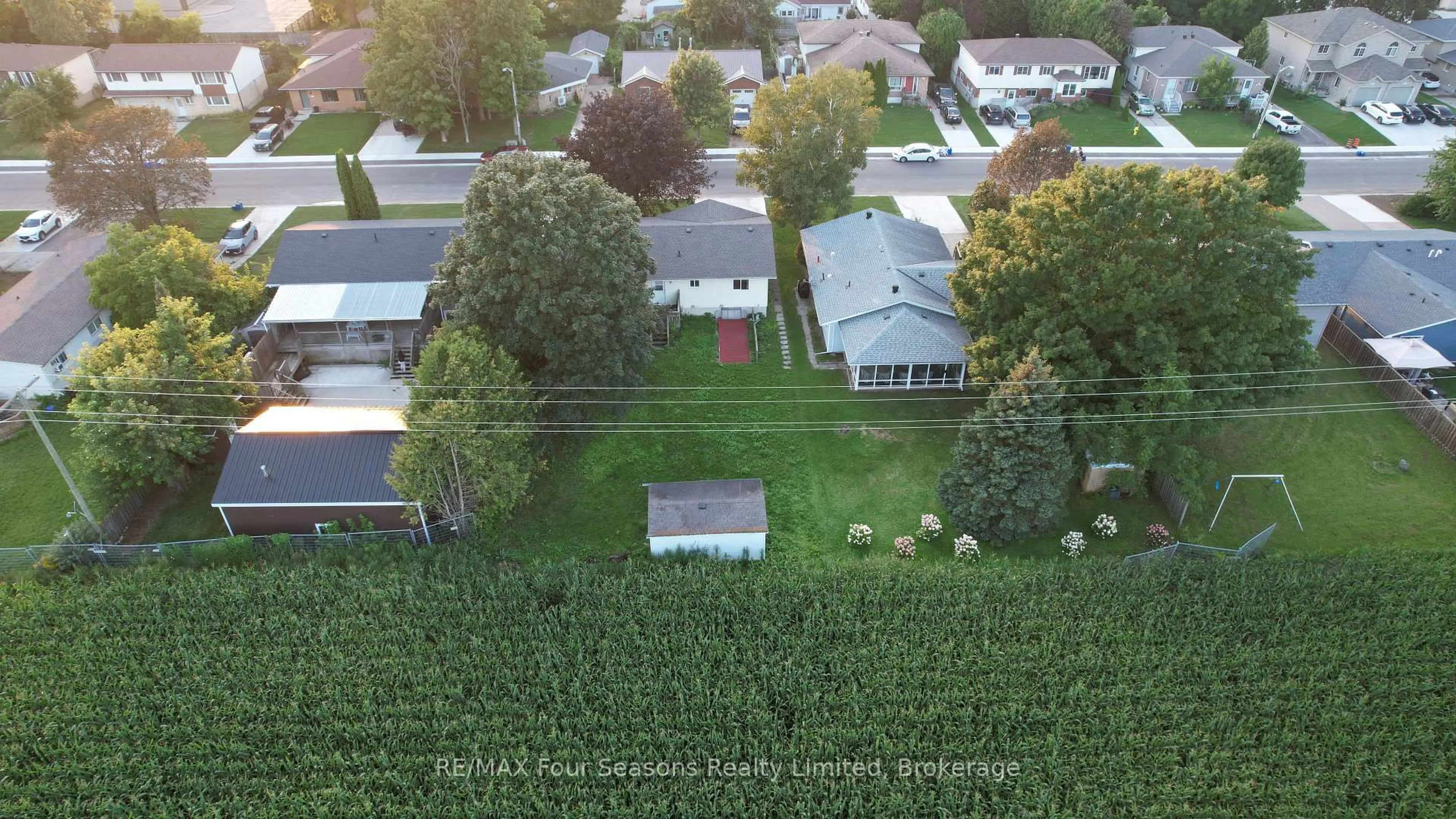 A pic from outside/outdoor area/front of a property/back of a property/a pic from drone, unknown for 317 Bricker St, Saugeen Shores Ontario N0H 2C1