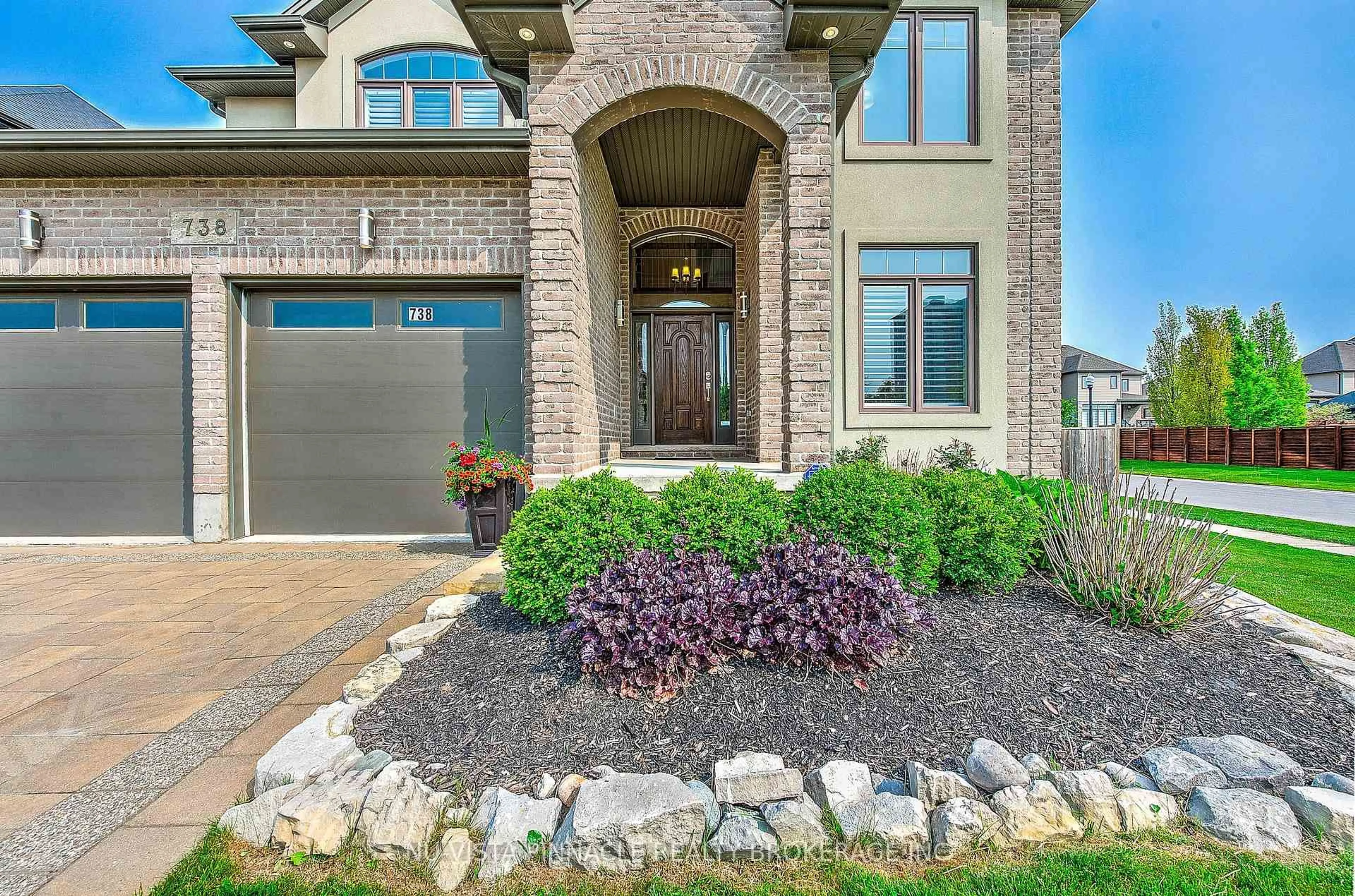 Home with brick exterior material, street for 738 Hickoryridge Common, London North Ontario N6G 0M9