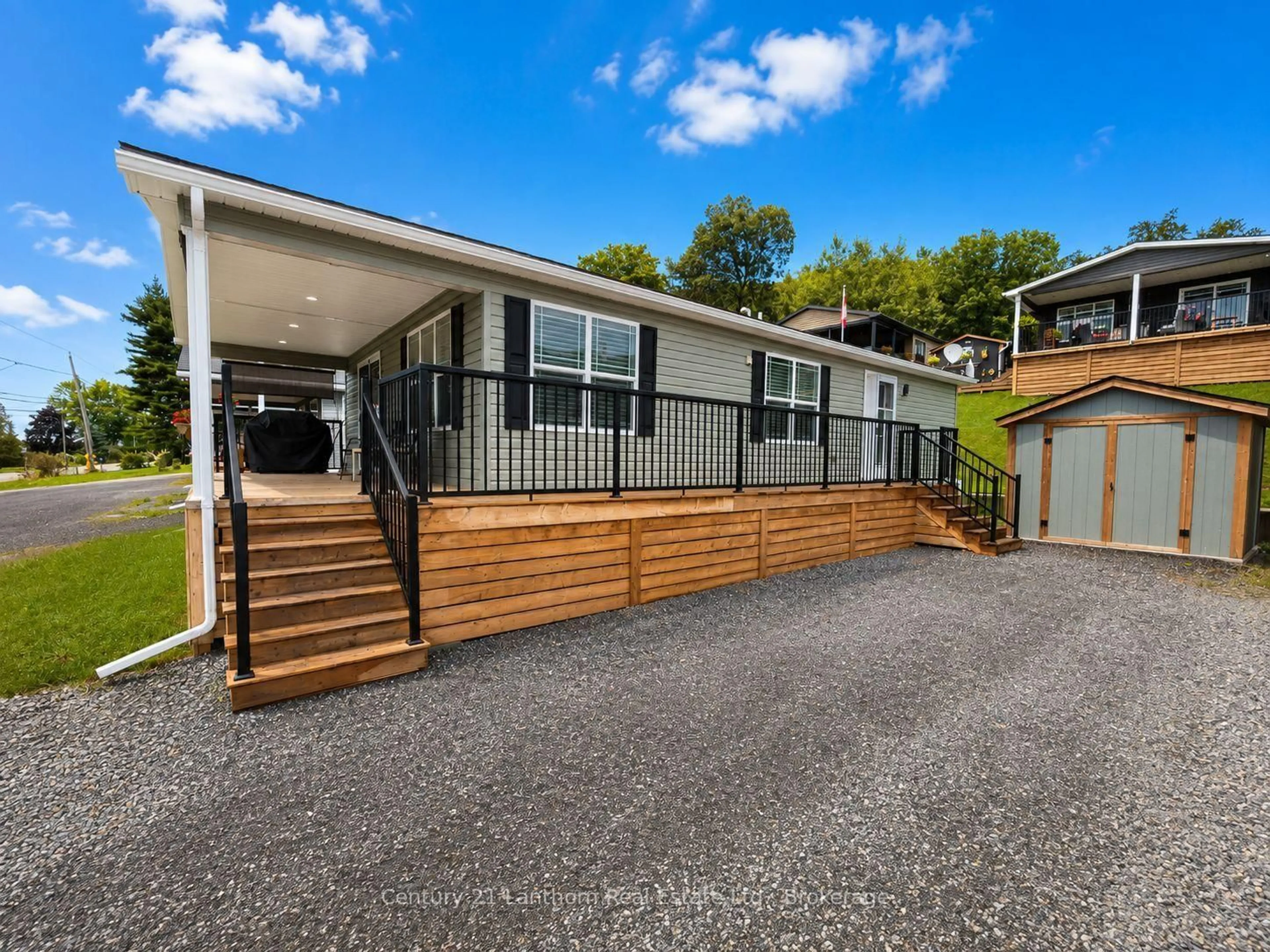A pic from outside/outdoor area/front of a property/back of a property/a pic from drone, unknown for 484 Frankford Stirling Rd #Unit 3, Hastings Ontario K0K 2C0