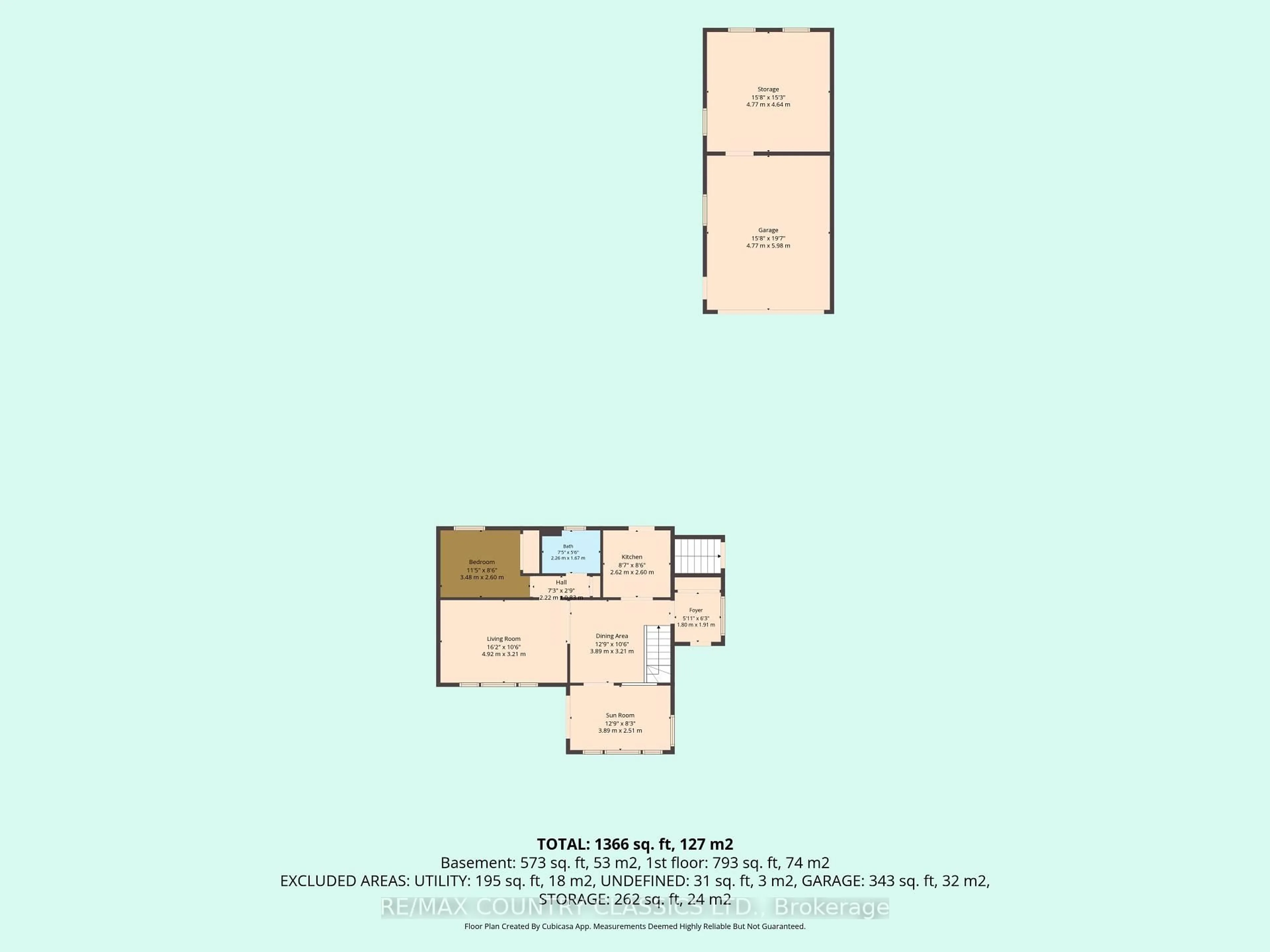 Floor plan for 1055 Burleigh Rd, Highlands East Ontario K0L 3C0