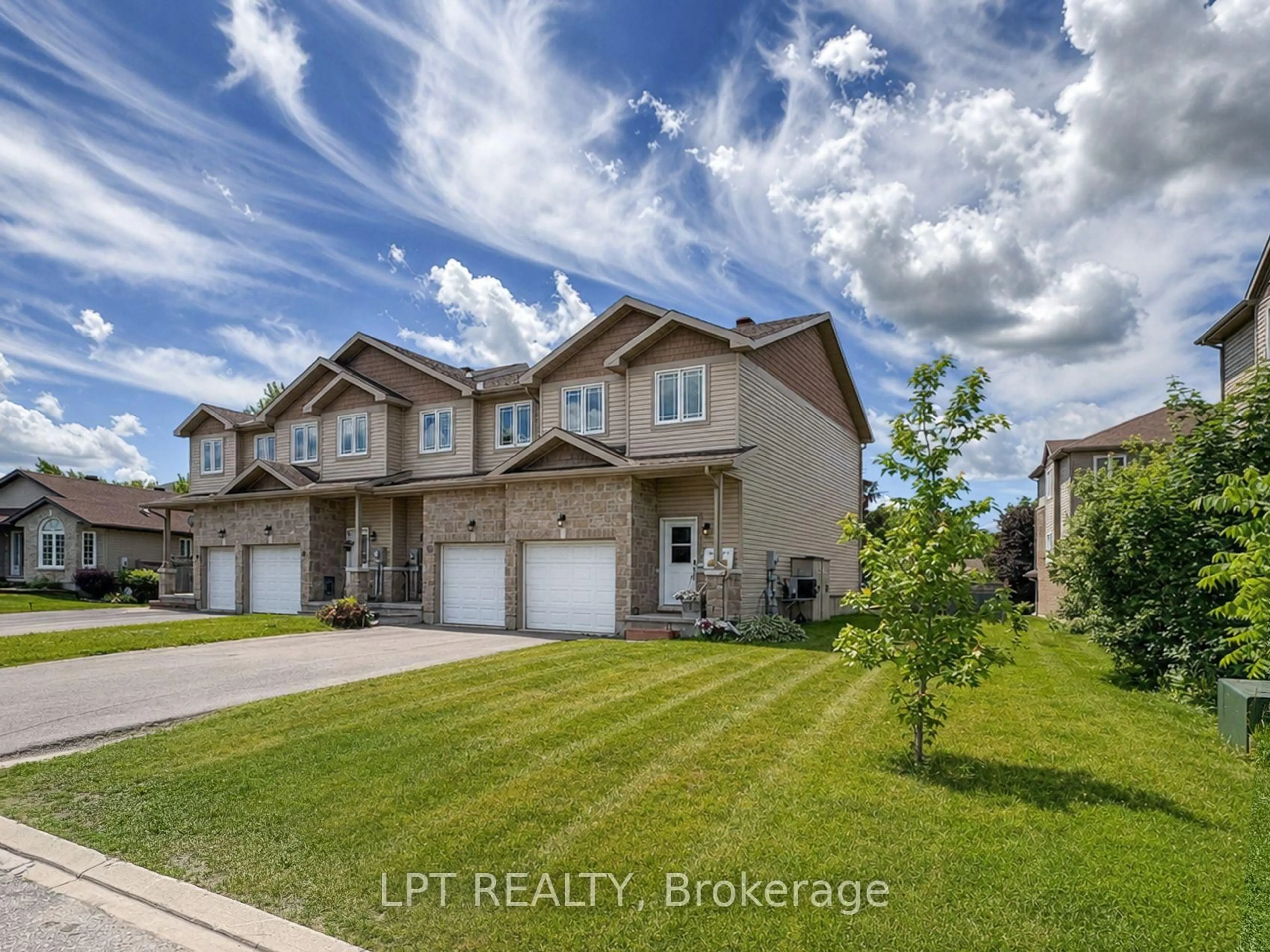 A pic from outside/outdoor area/front of a property/back of a property/a pic from drone, street for 84 Raina Way, North Grenville Ontario K0G 1J0