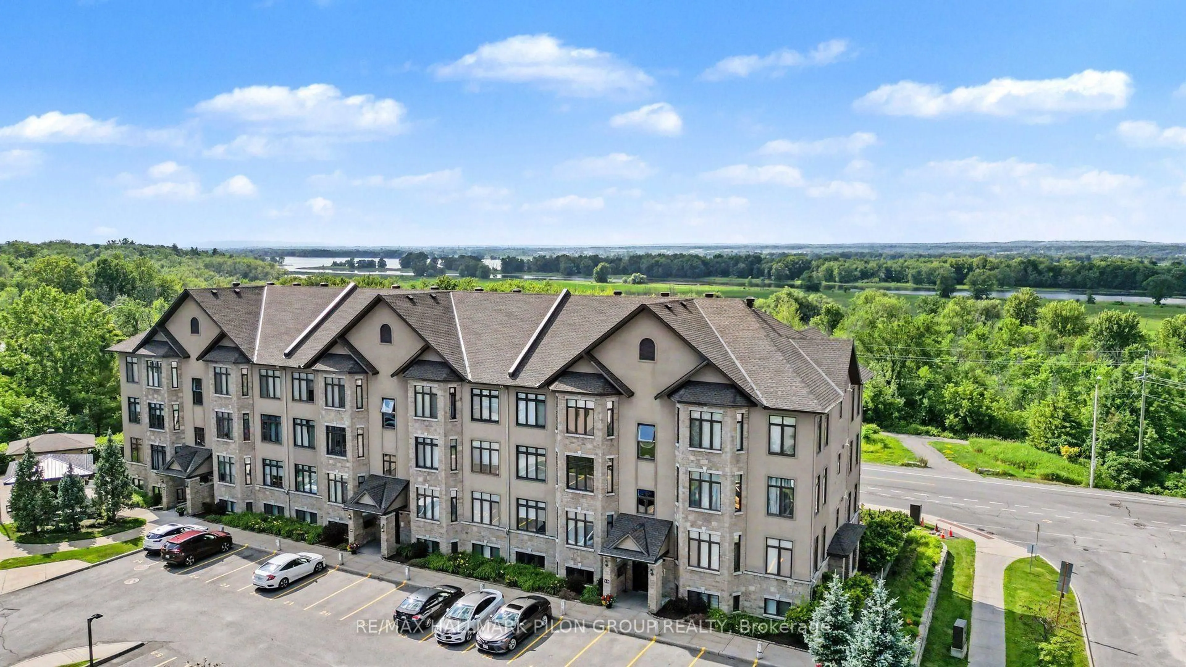 A pic from outside/outdoor area/front of a property/back of a property/a pic from drone, unknown for 10 Prestige Circ #7, Ottawa Ontario K4A 0W9