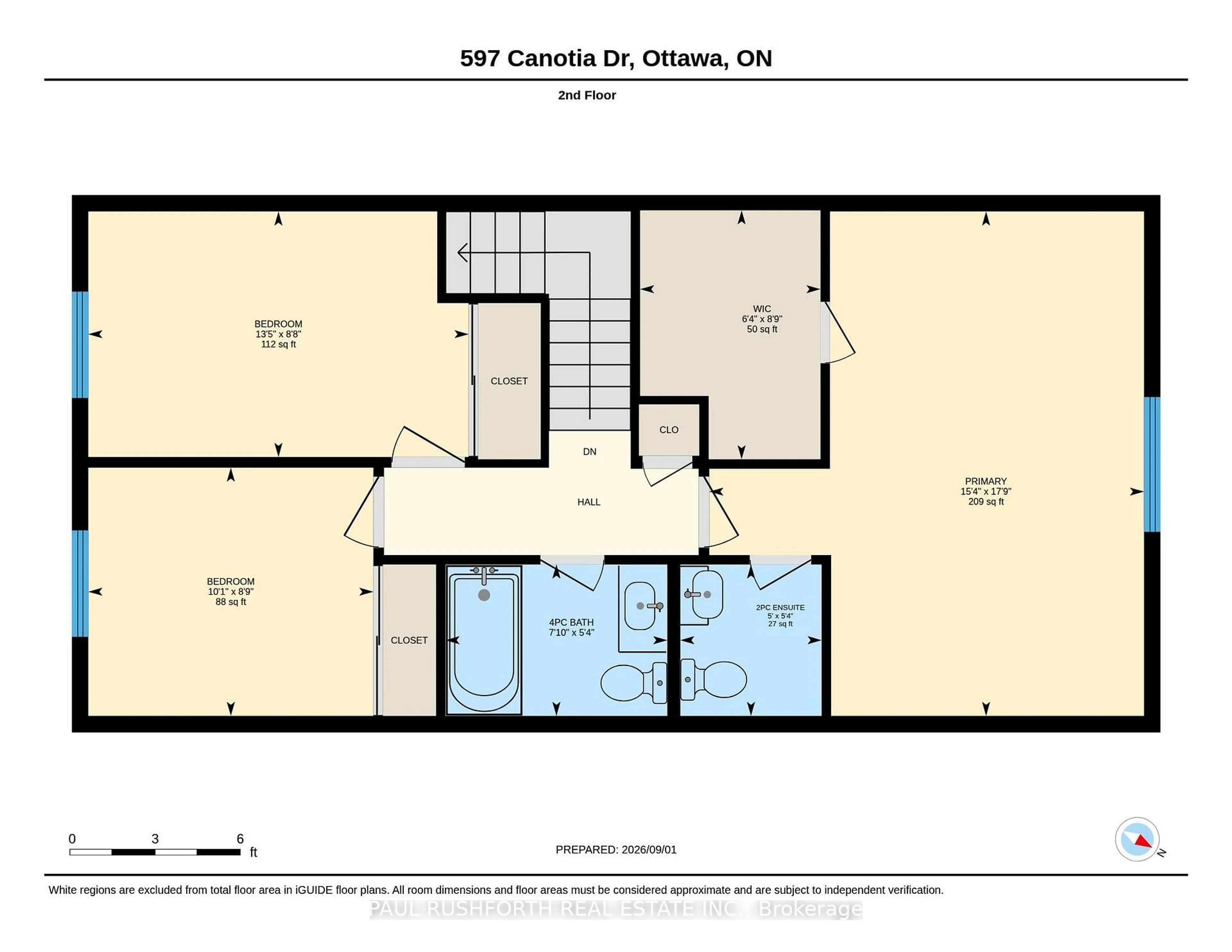 Floor plan for 597 Canotia Pl, Orleans Ontario K4A 2H4