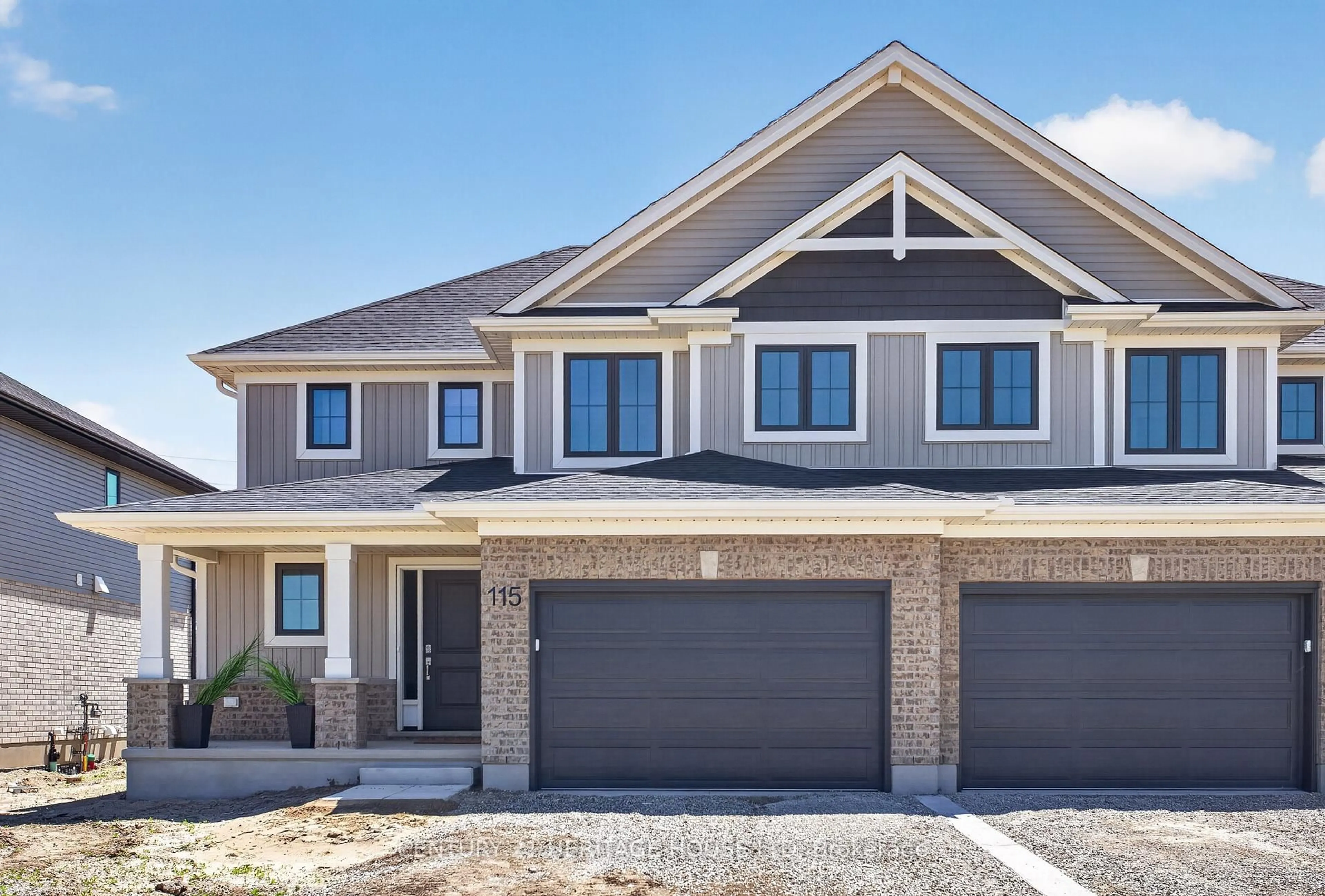 Home with brick exterior material, street for 115 Styles Dr, St. Thomas Ontario N5R 0N8