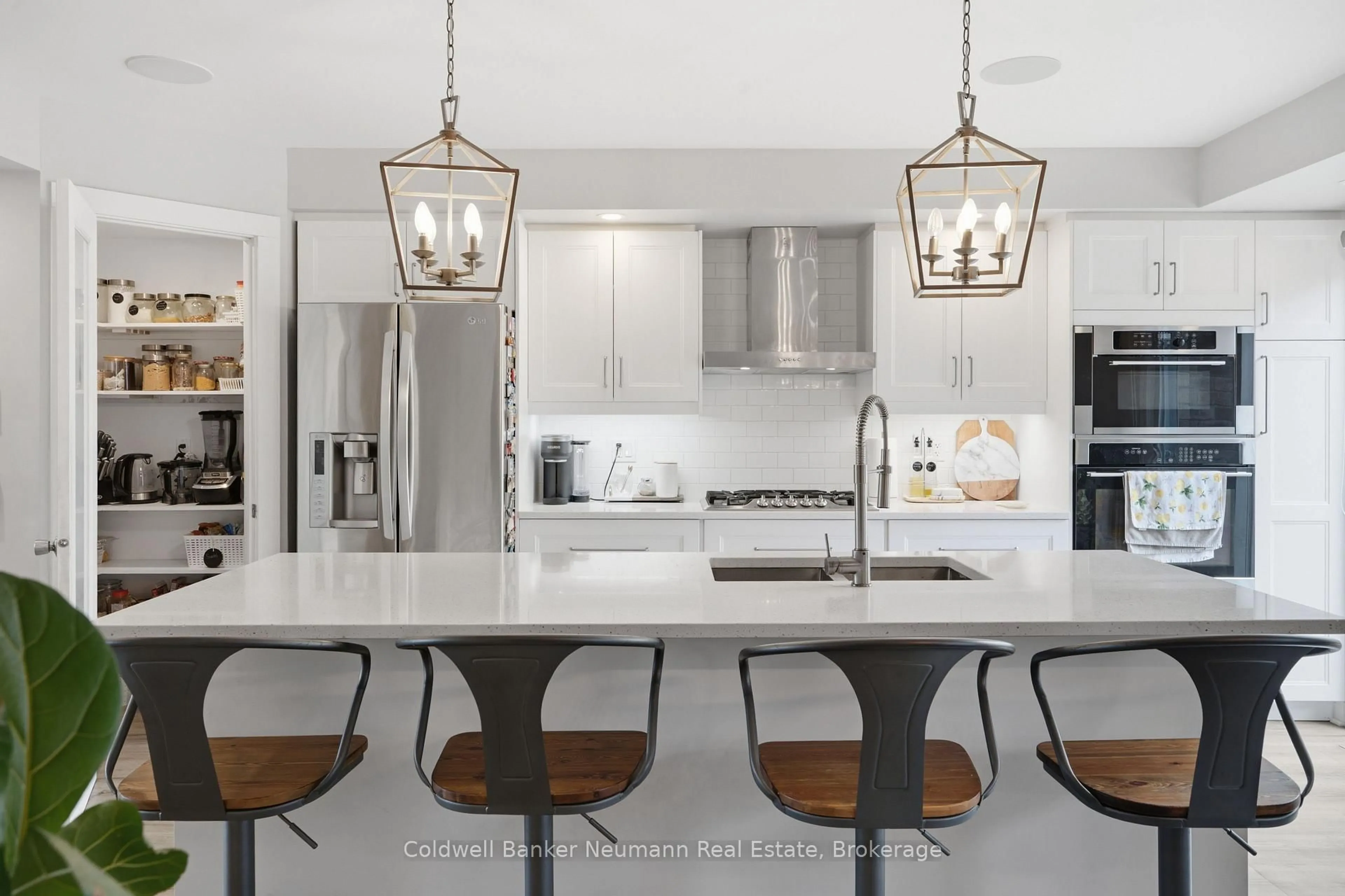 Contemporary kitchen, ceramic/tile floor for 110 Oakes Cres, Guelph Ontario N1E 0J5