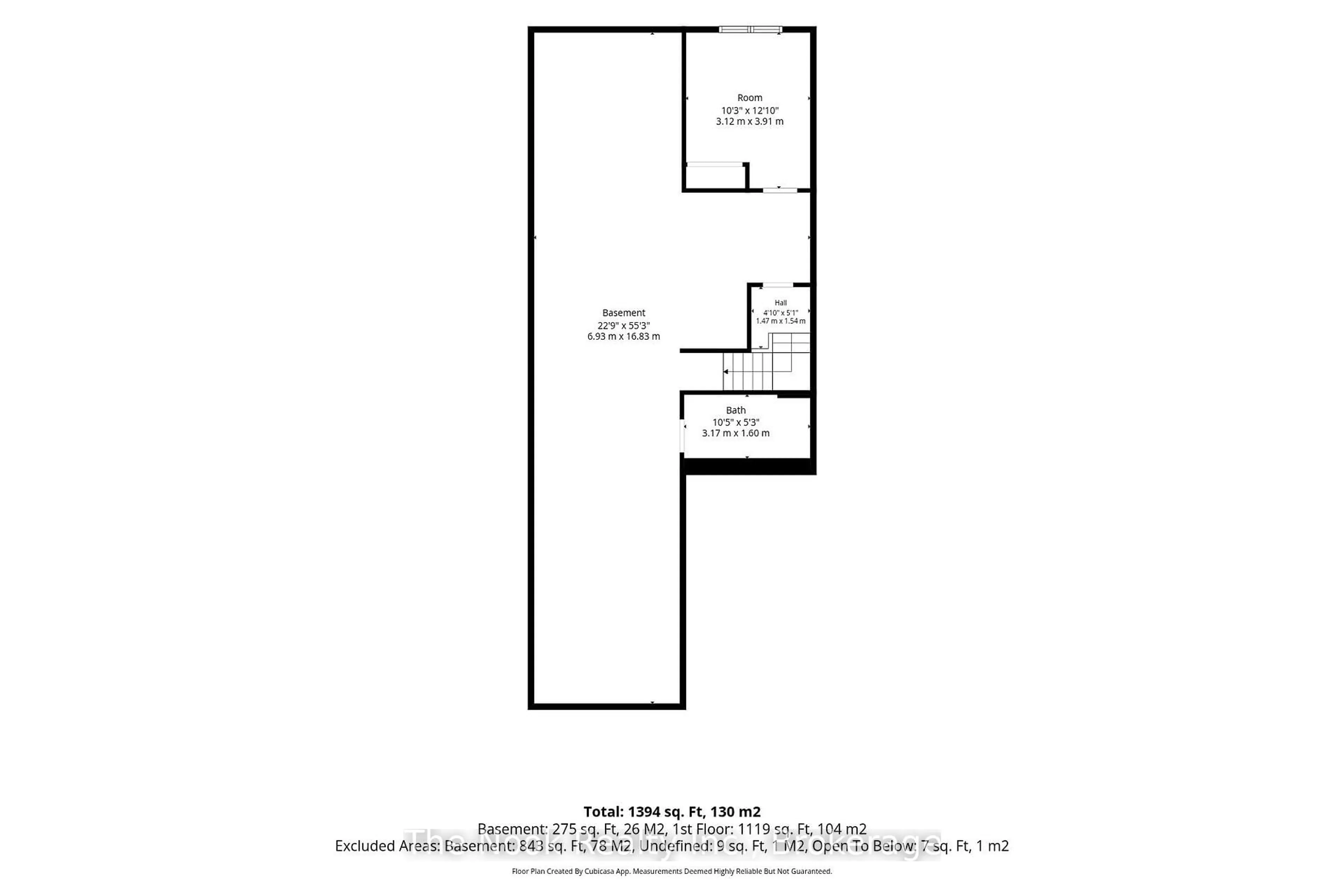 Floor plan for 17 Braeburn St, Brighton Ontario K0K 1H0