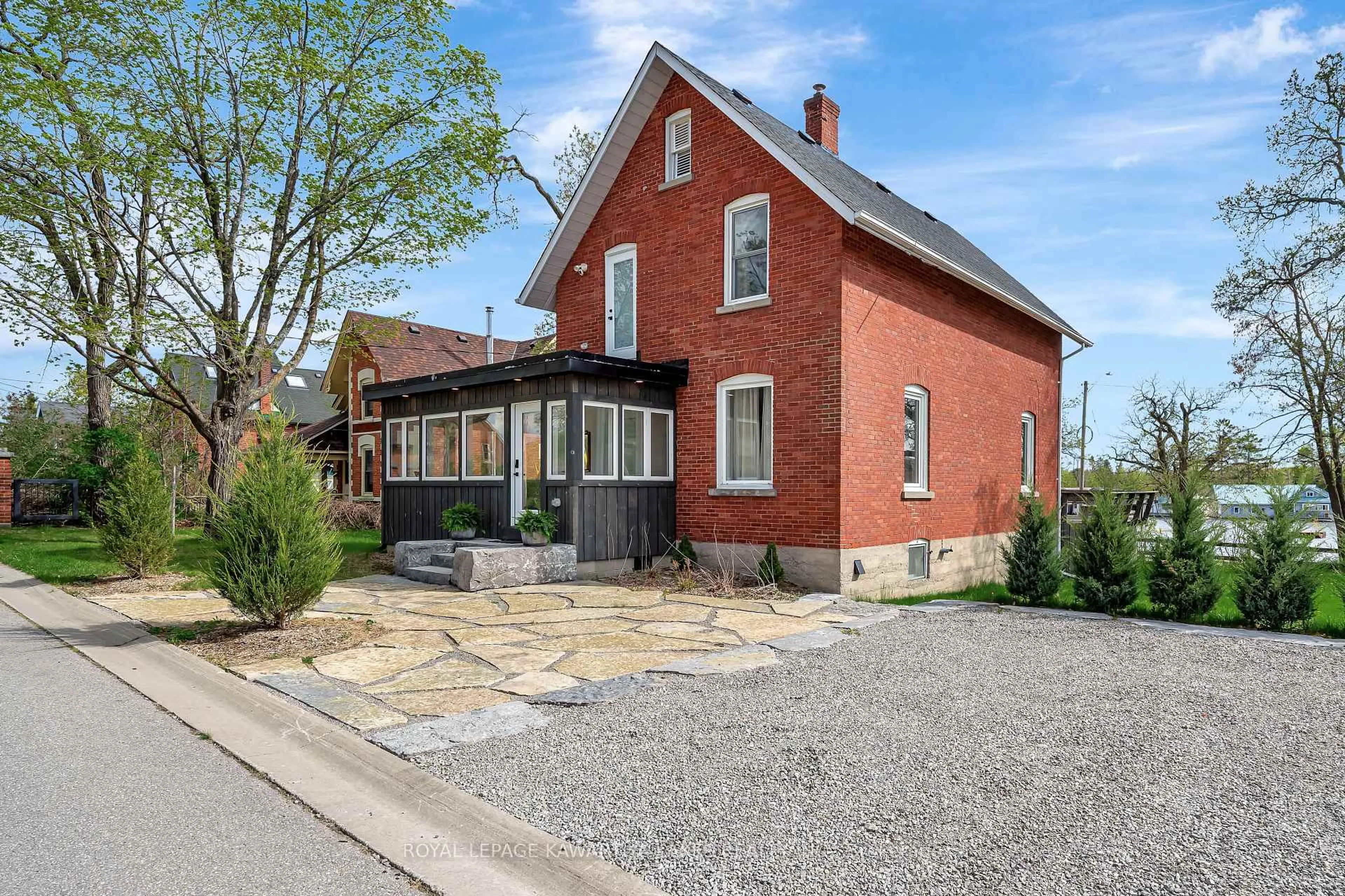 Home with brick exterior material, street for 45 OAK St, Kawartha Lakes Ontario K0M 1N0
