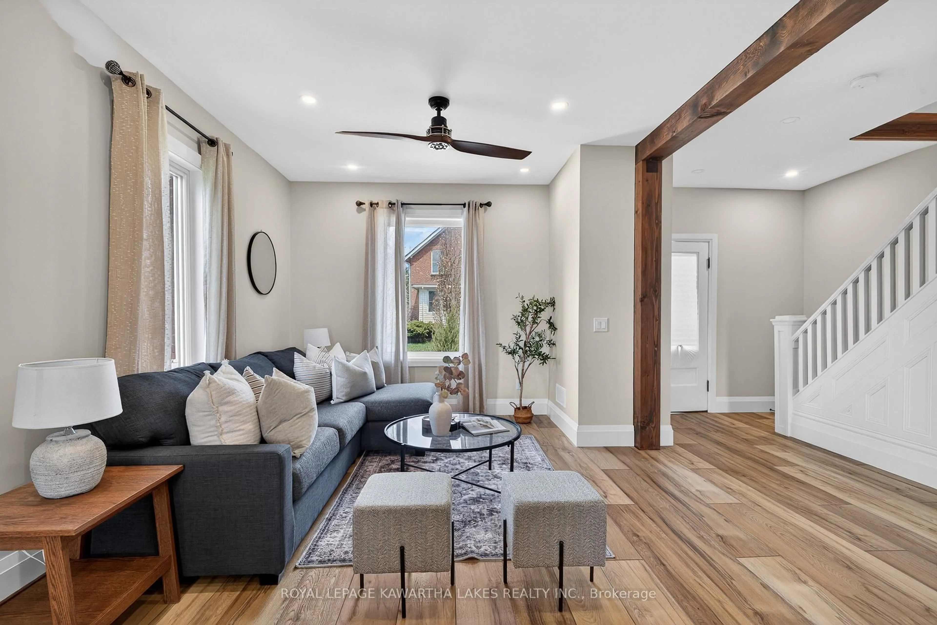 Living room with furniture, unknown for 45 OAK St, Kawartha Lakes Ontario K0M 1N0