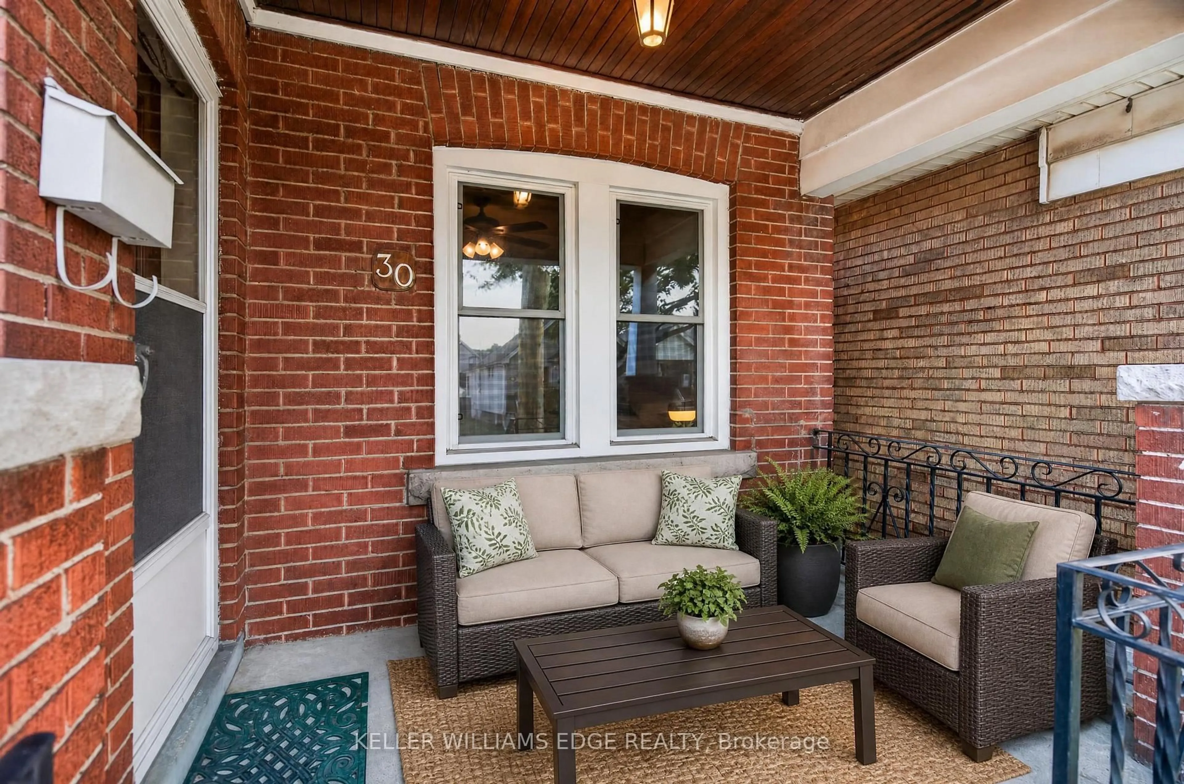 Home with brick exterior material, street for 30 Barons Ave, Hamilton Ontario L8H 5A2