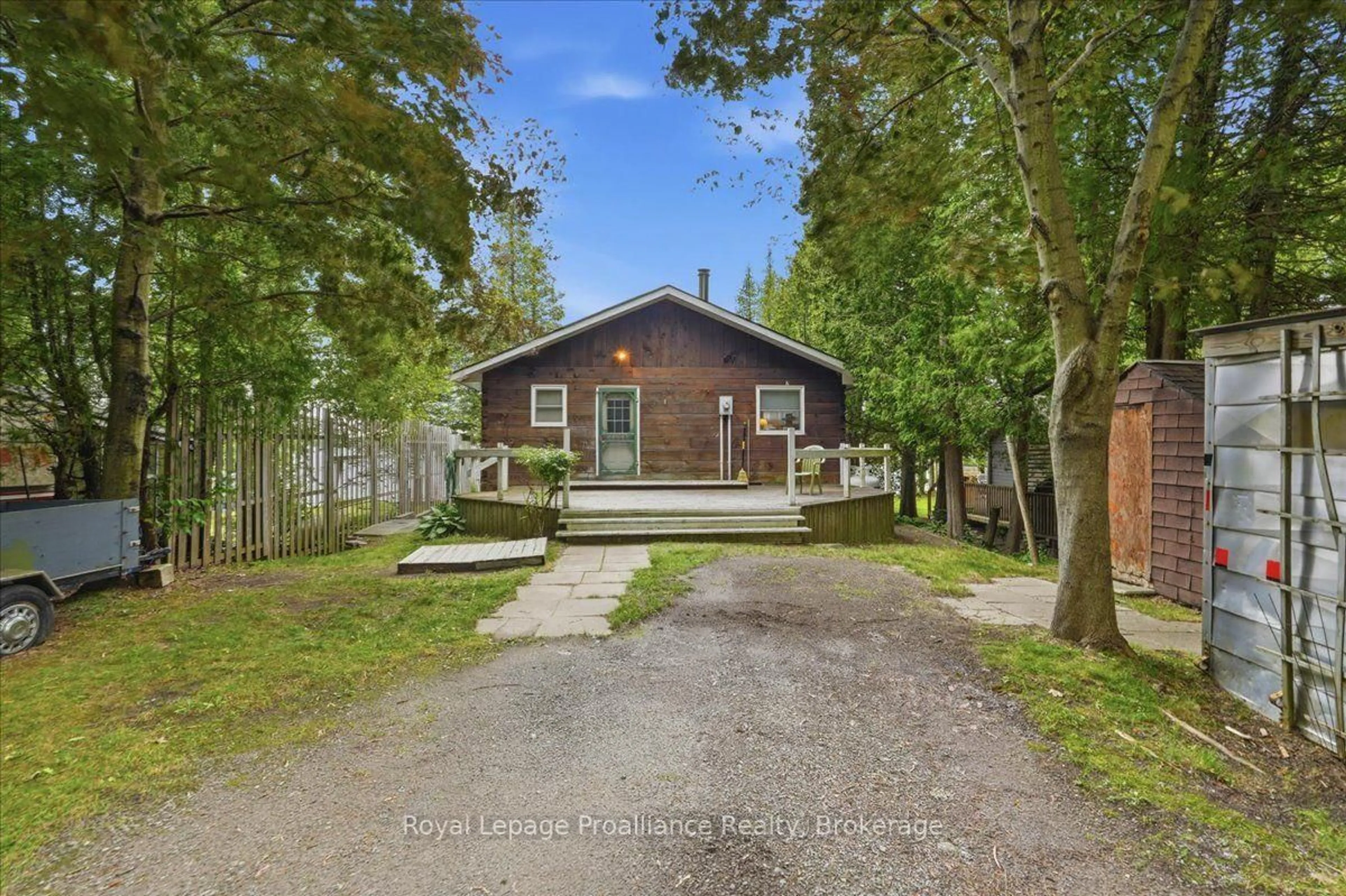A pic from outside/outdoor area/front of a property/back of a property/a pic from drone, unknown for 838 Trenear Rd, Cramahe Ontario K0K 1H0