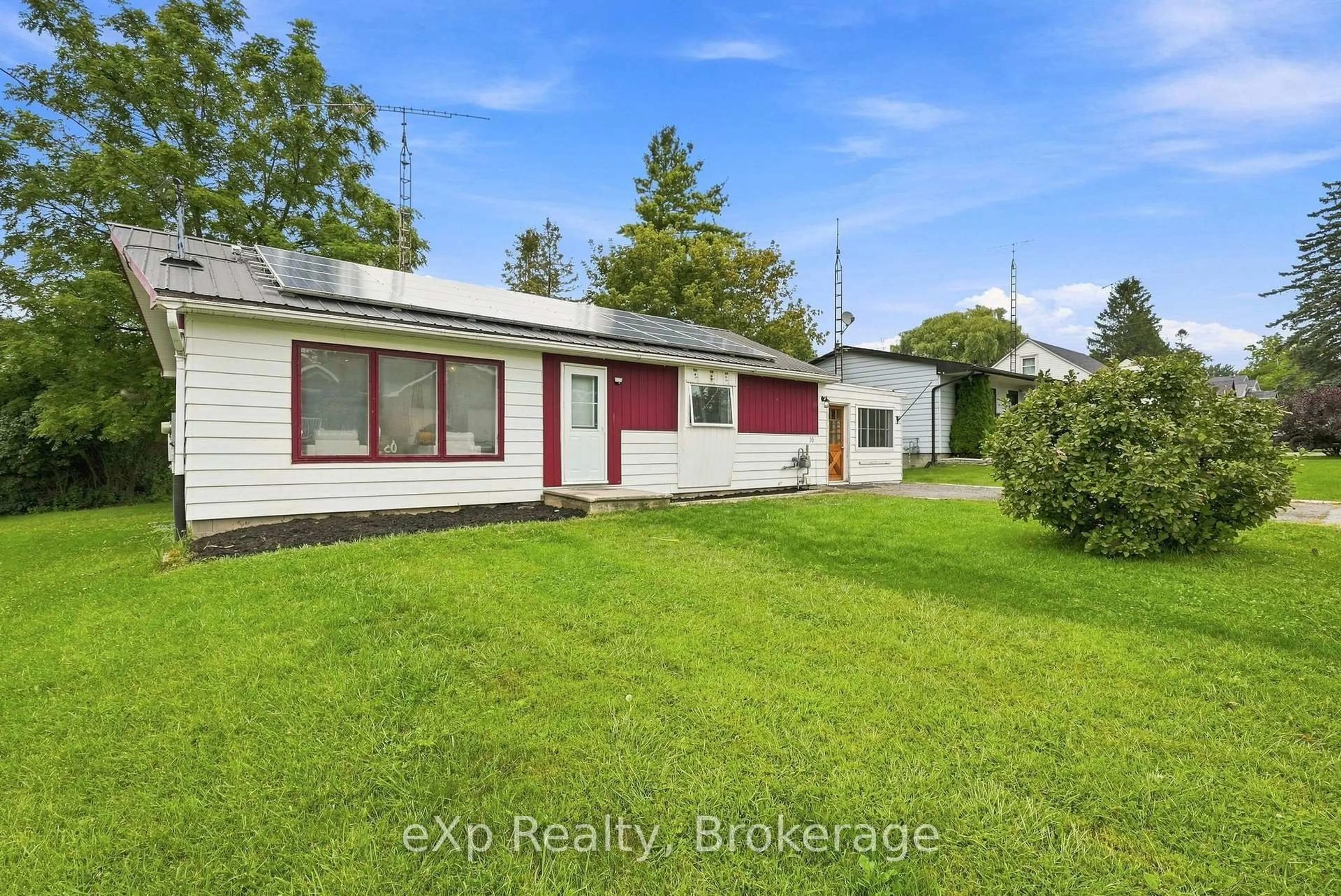 A pic from outside/outdoor area/front of a property/back of a property/a pic from drone, street for 16 Robertson St, Cramahe Ontario K0K 1S0