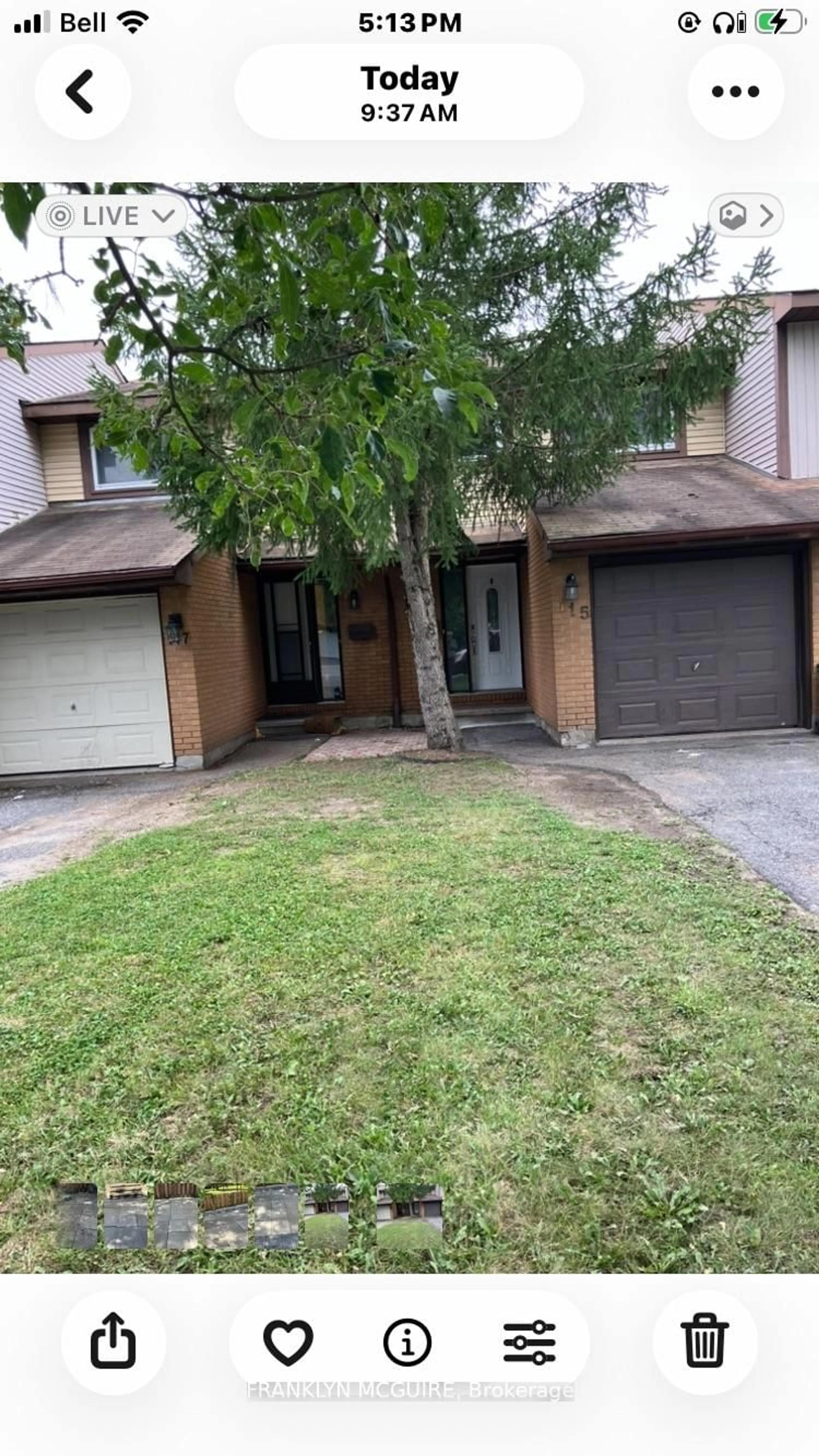 A pic from outside/outdoor area/front of a property/back of a property/a pic from drone, street for 115 Castlefrank Rd, Kanata Ontario K2L 2Y1