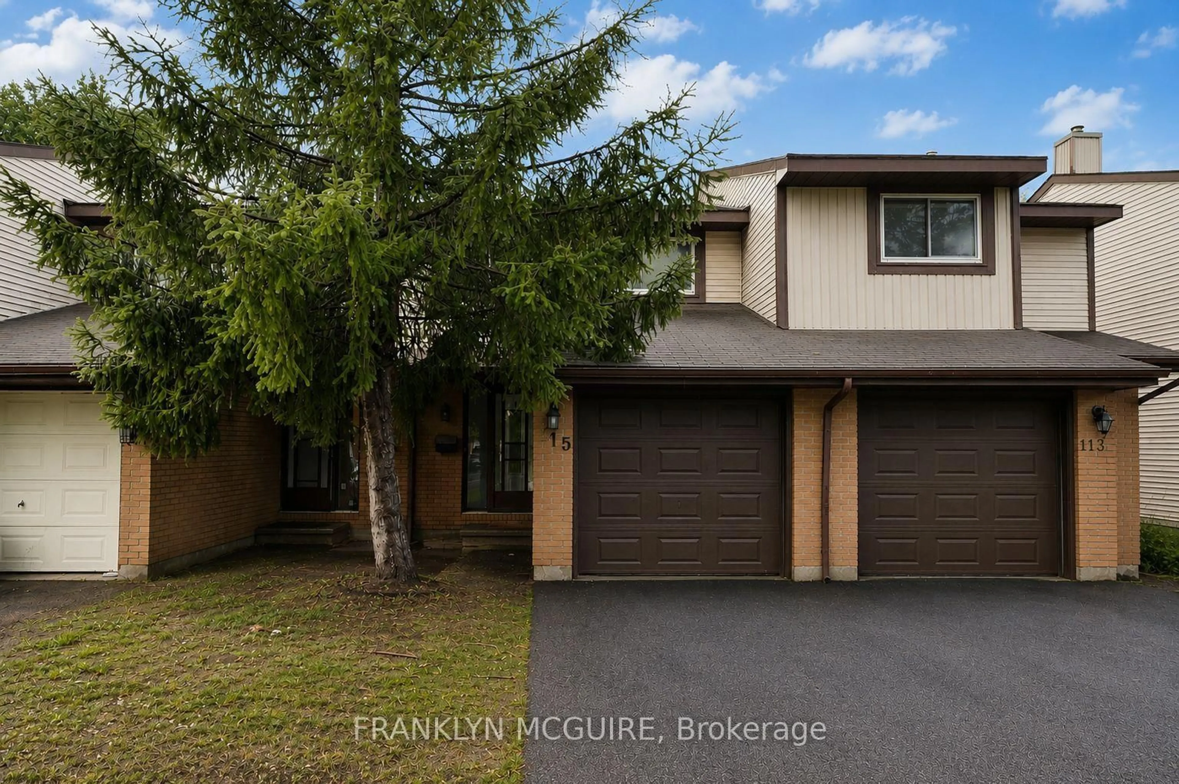 A pic from outside/outdoor area/front of a property/back of a property/a pic from drone, street for 115 Castlefrank Rd, Kanata Ontario K2L 2Y1