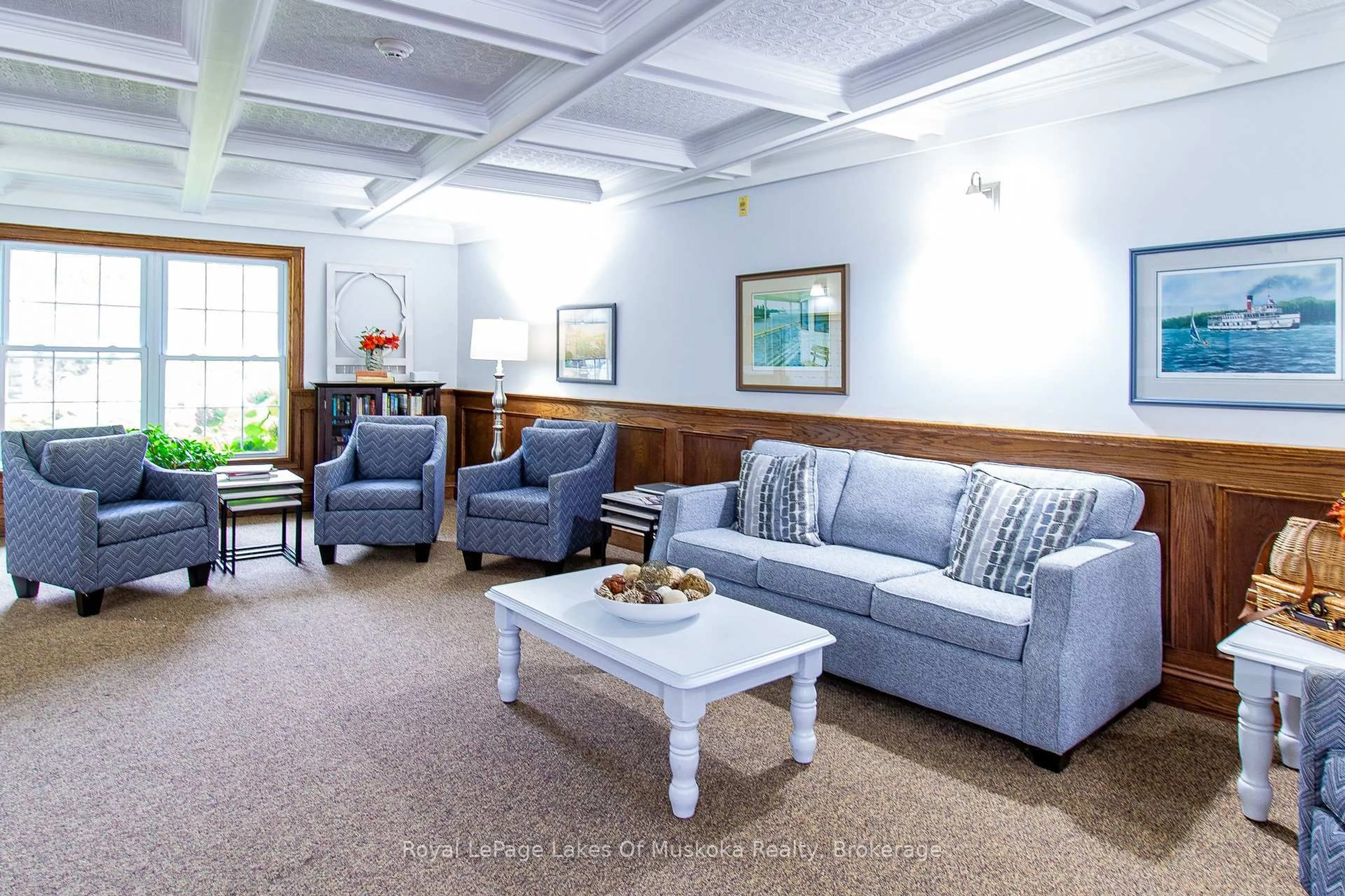 Living room with furniture, unknown for 24 Ontario St #110, Bracebridge Ontario P1L 2H5