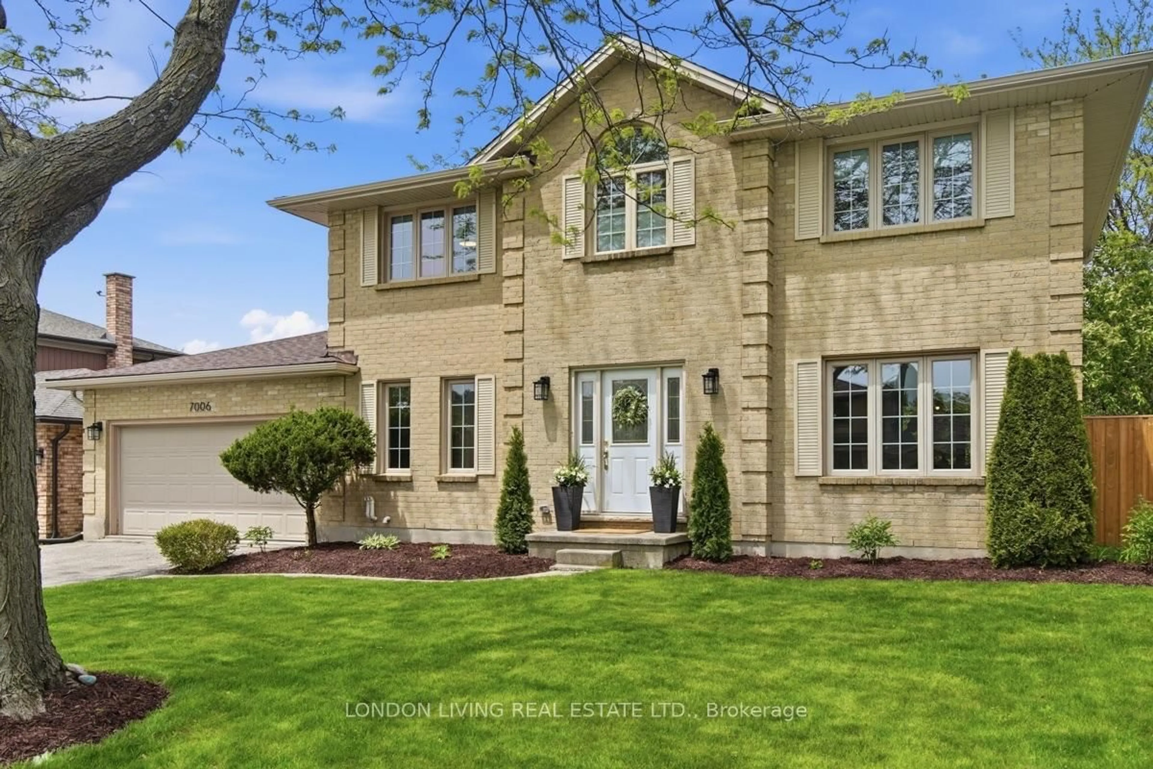 Home with brick exterior material, street for 7006 Diane Cres, London South Ontario N6P 1G2