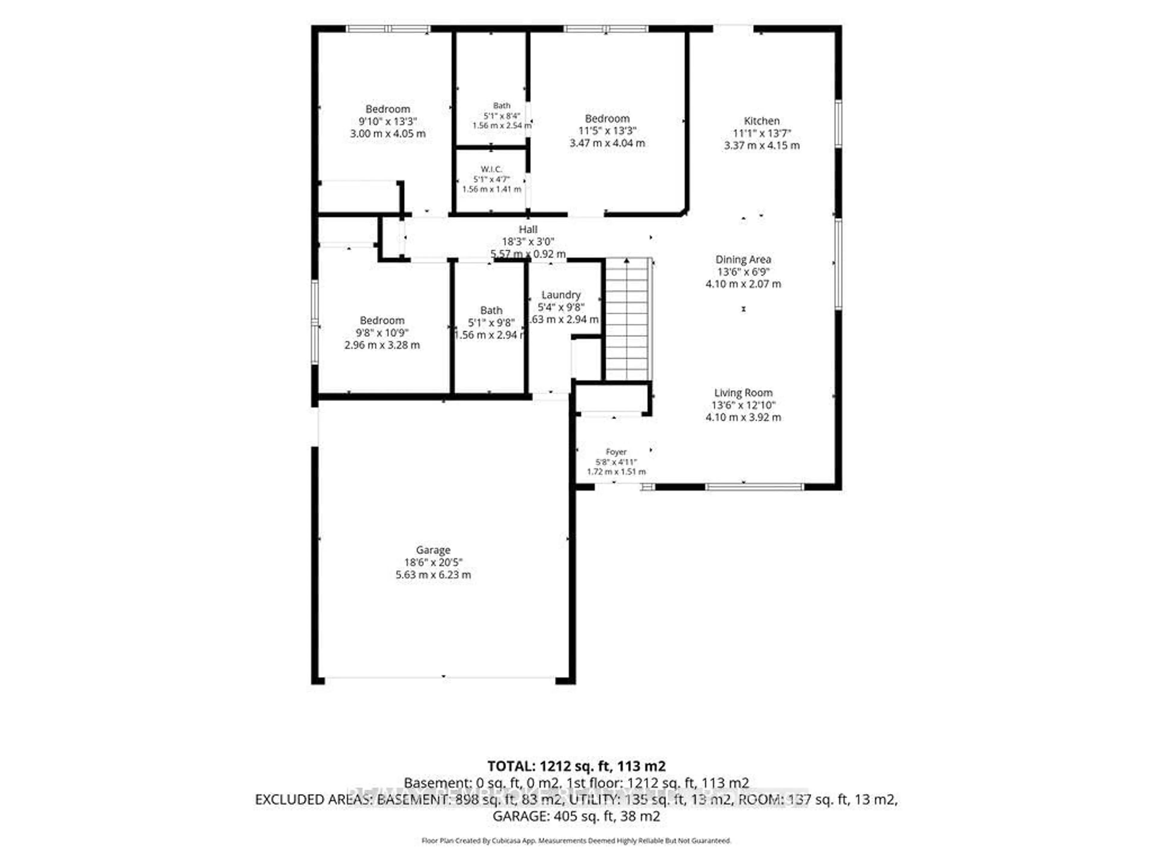 Floor plan for 20 Terrance Dr, Petawawa Ontario K8H 0G3