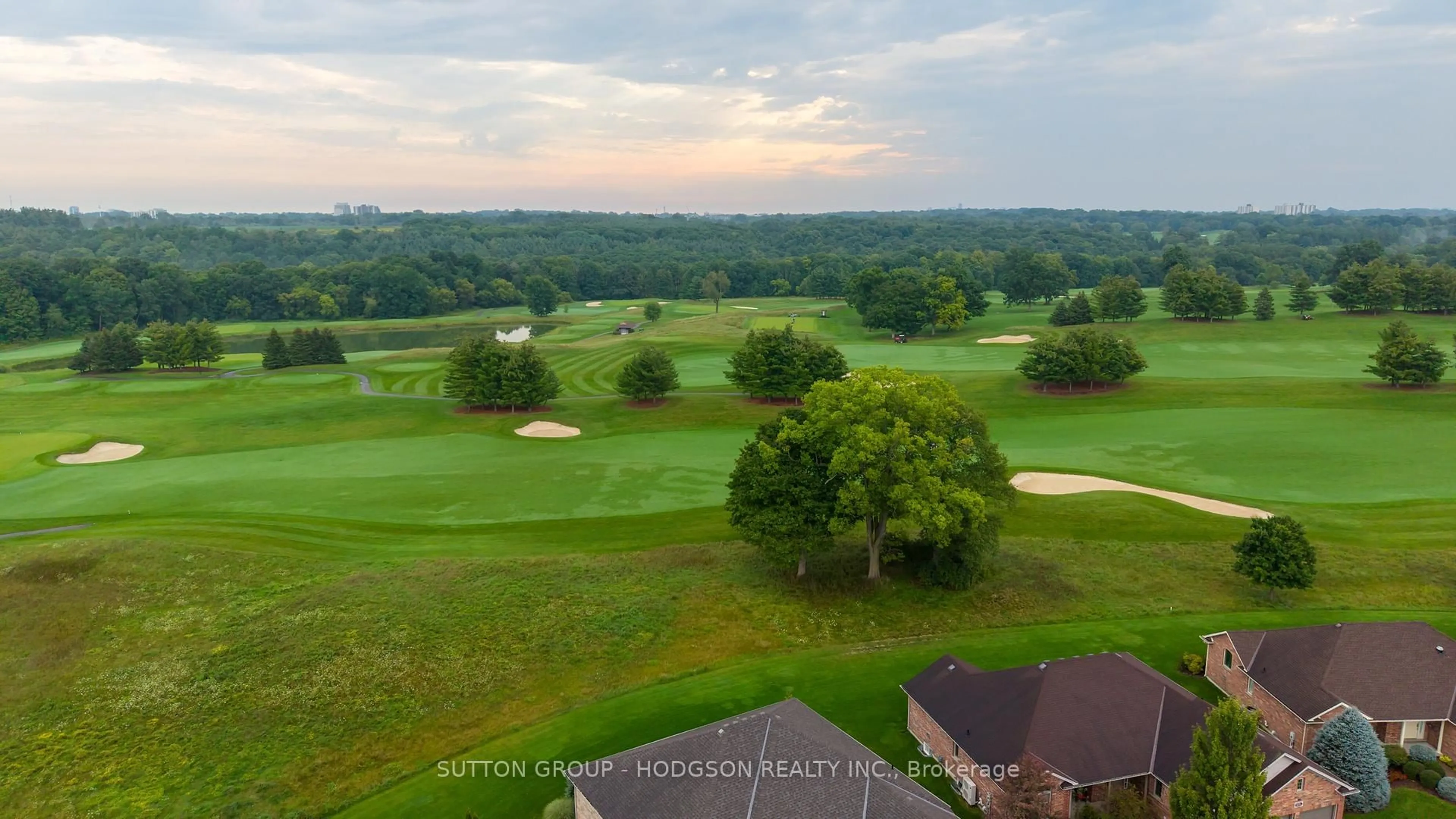 A pic from outside/outdoor area/front of a property/back of a property/a pic from drone, water/lake/river/ocean view for 1266 Sandy Somerville Dr, London South Ontario N6K 5R2
