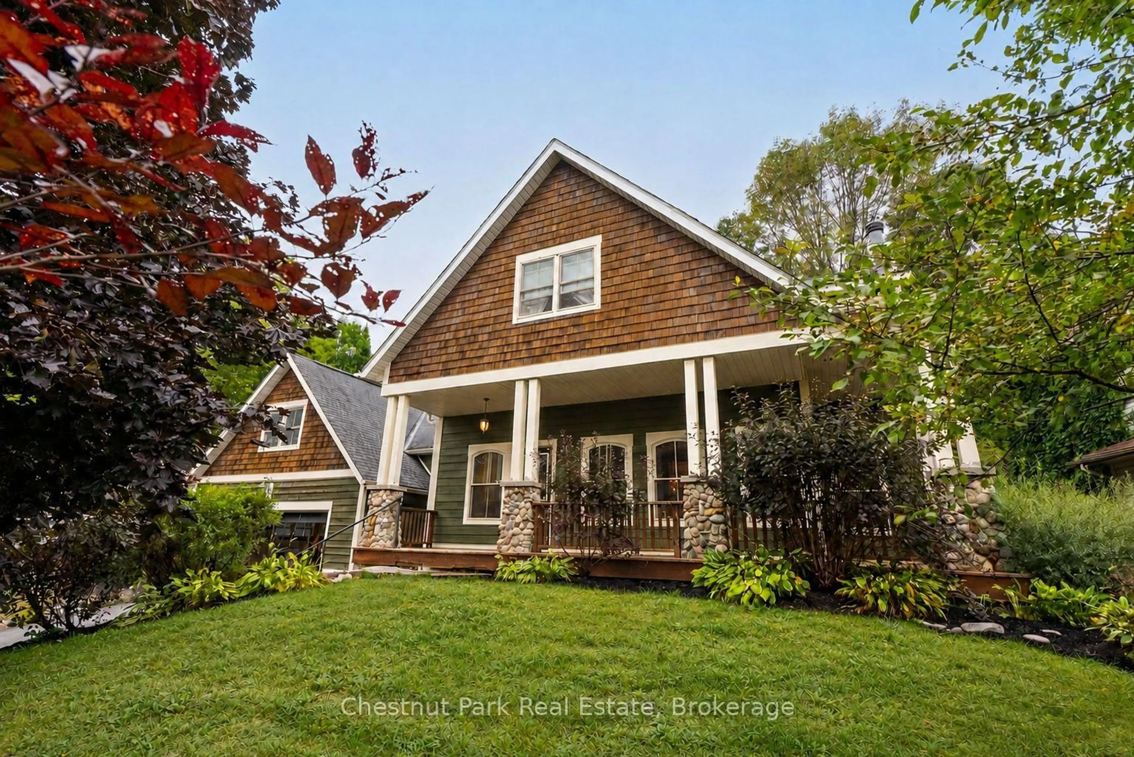Home with brick exterior material, street for 20 Morgan Heights Dr, Huntsville Ontario P1H 1B7