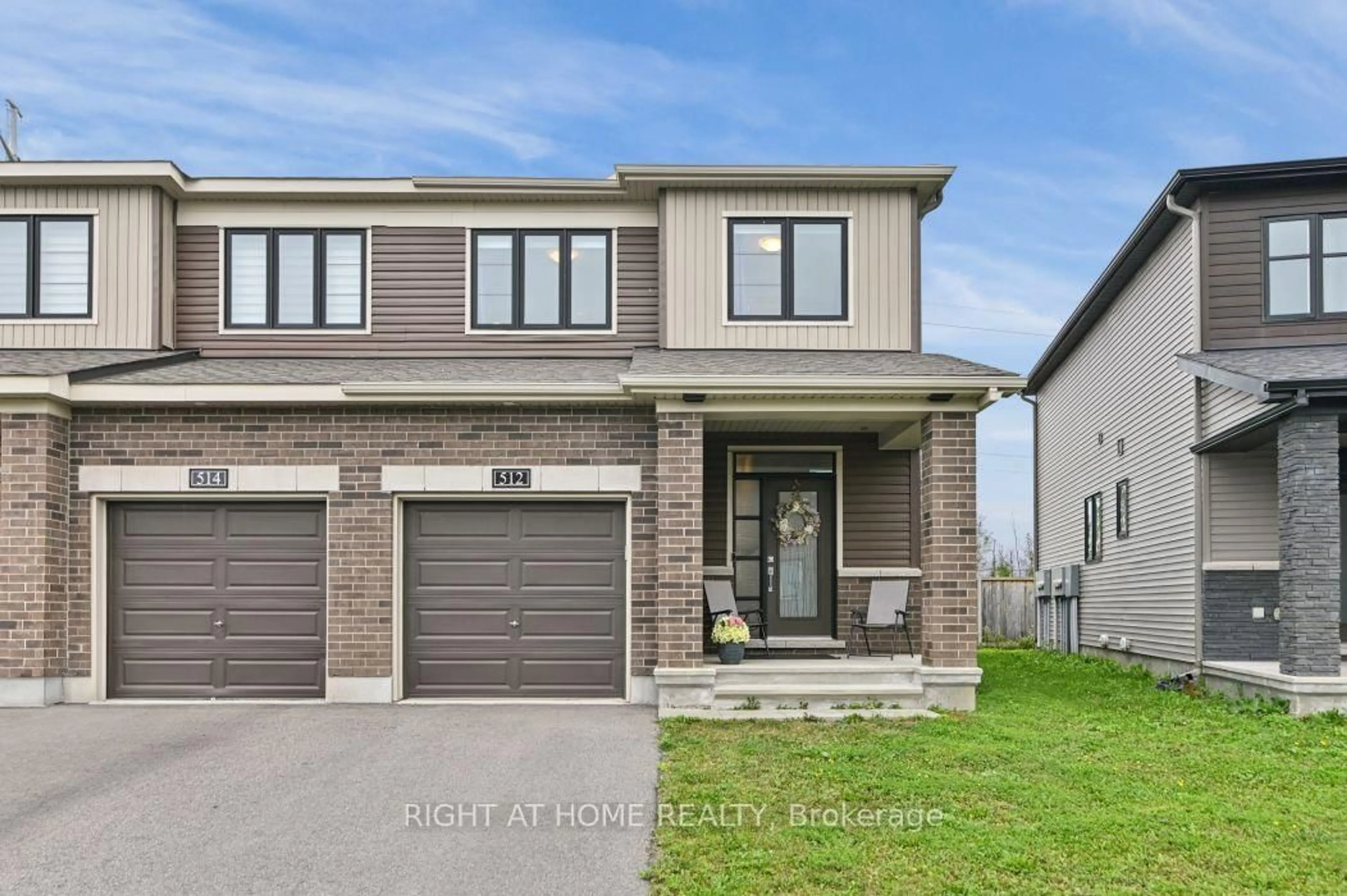 Home with brick exterior material, street for 512 Prominence Way, Orleans Ontario K4A 5L3