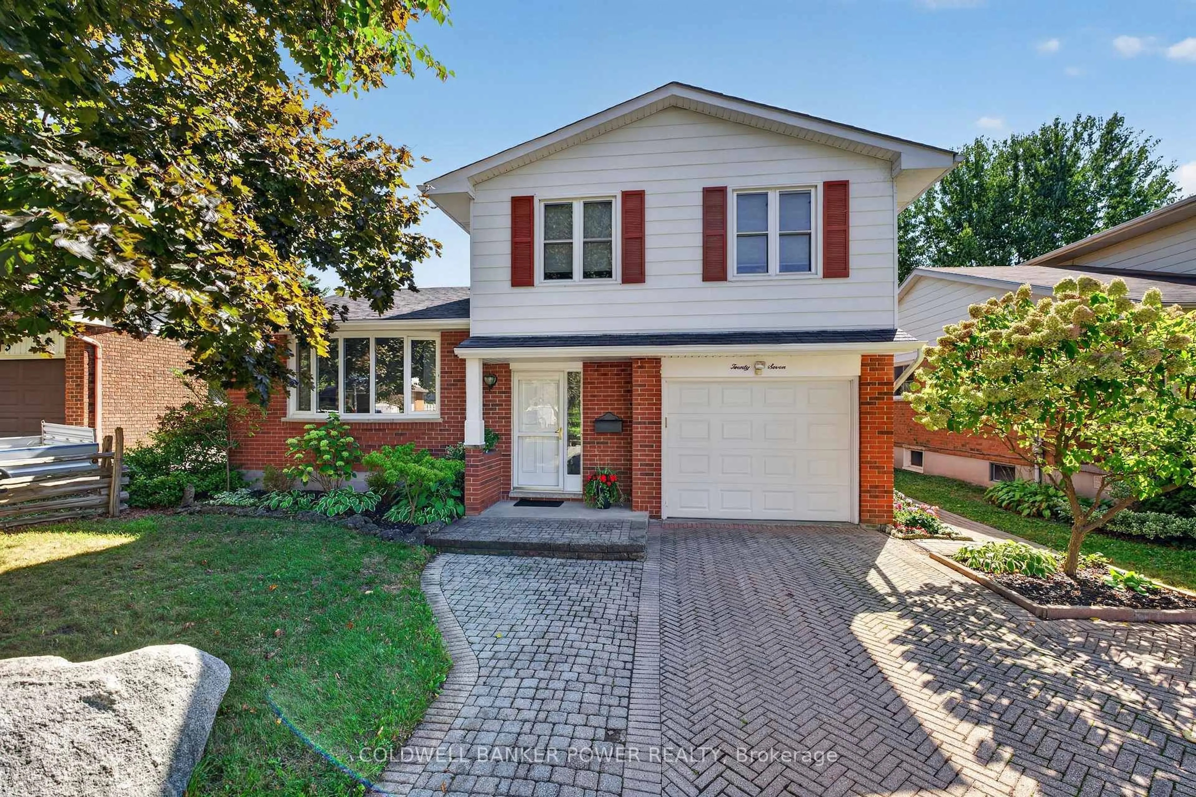 Home with brick exterior material, street for 27 Concord Cres, London North Ontario N6G 3H4