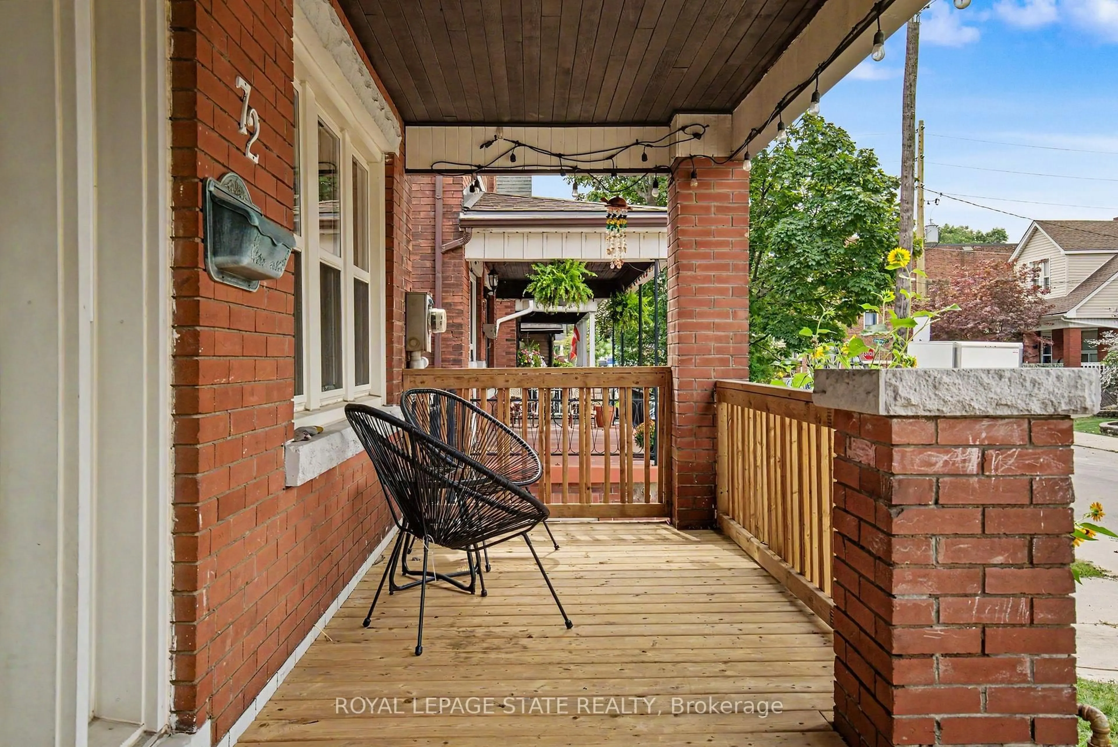 Patio, street for 72 Garside Ave, Hamilton Ontario L8H 4W3