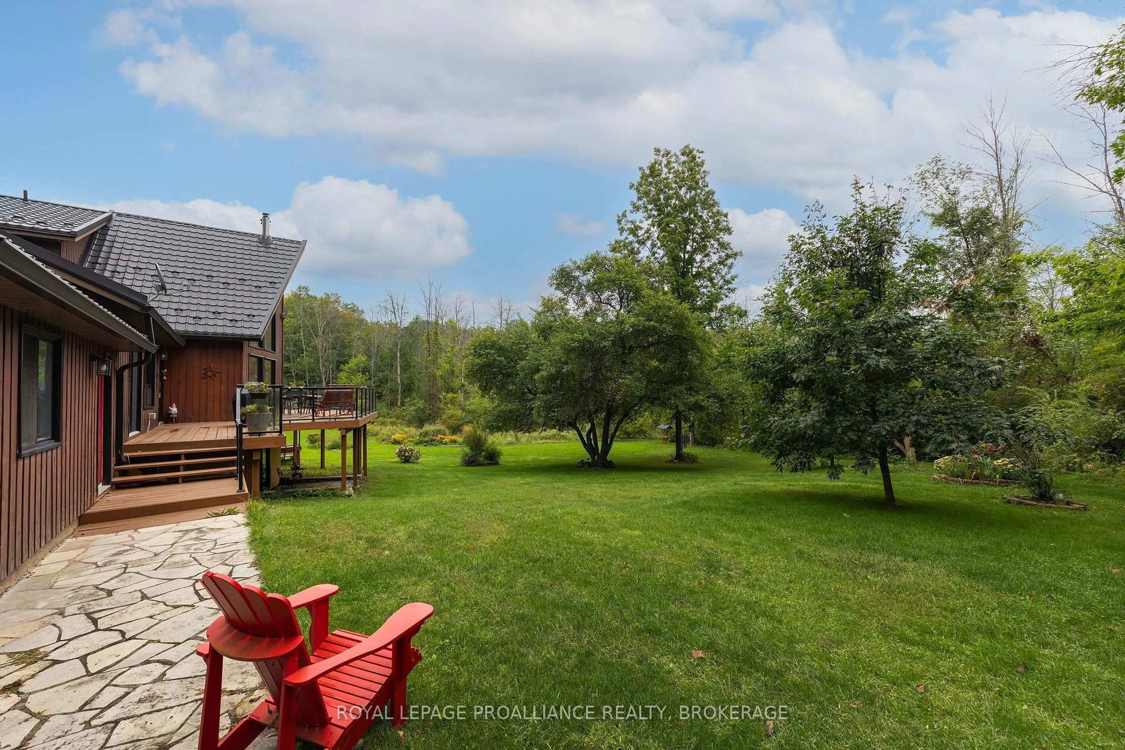 Patio, water/lake/river/ocean view for 5097 Highway 15, Seeley's Bay Ontario K0H 2N0