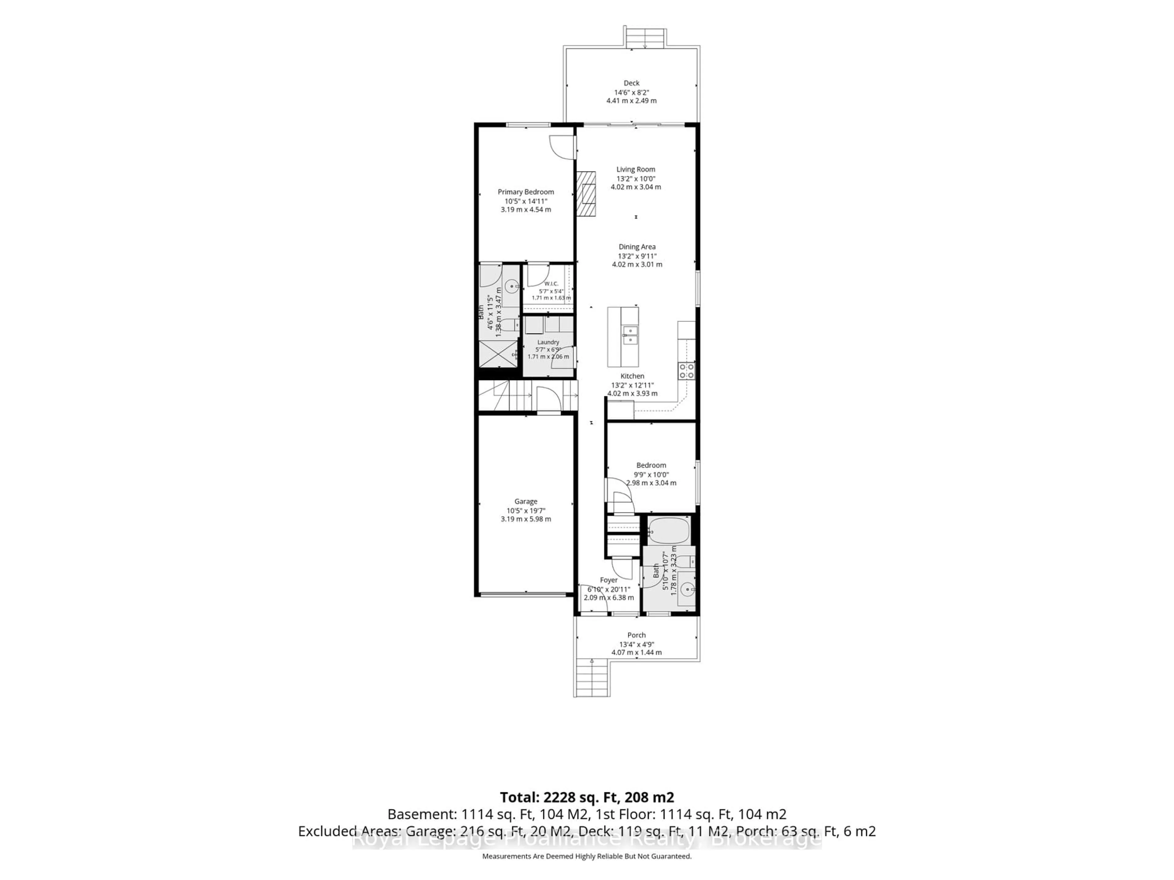 Floor plan for 492 Hayward St, Cobourg Ontario K9A 3N5