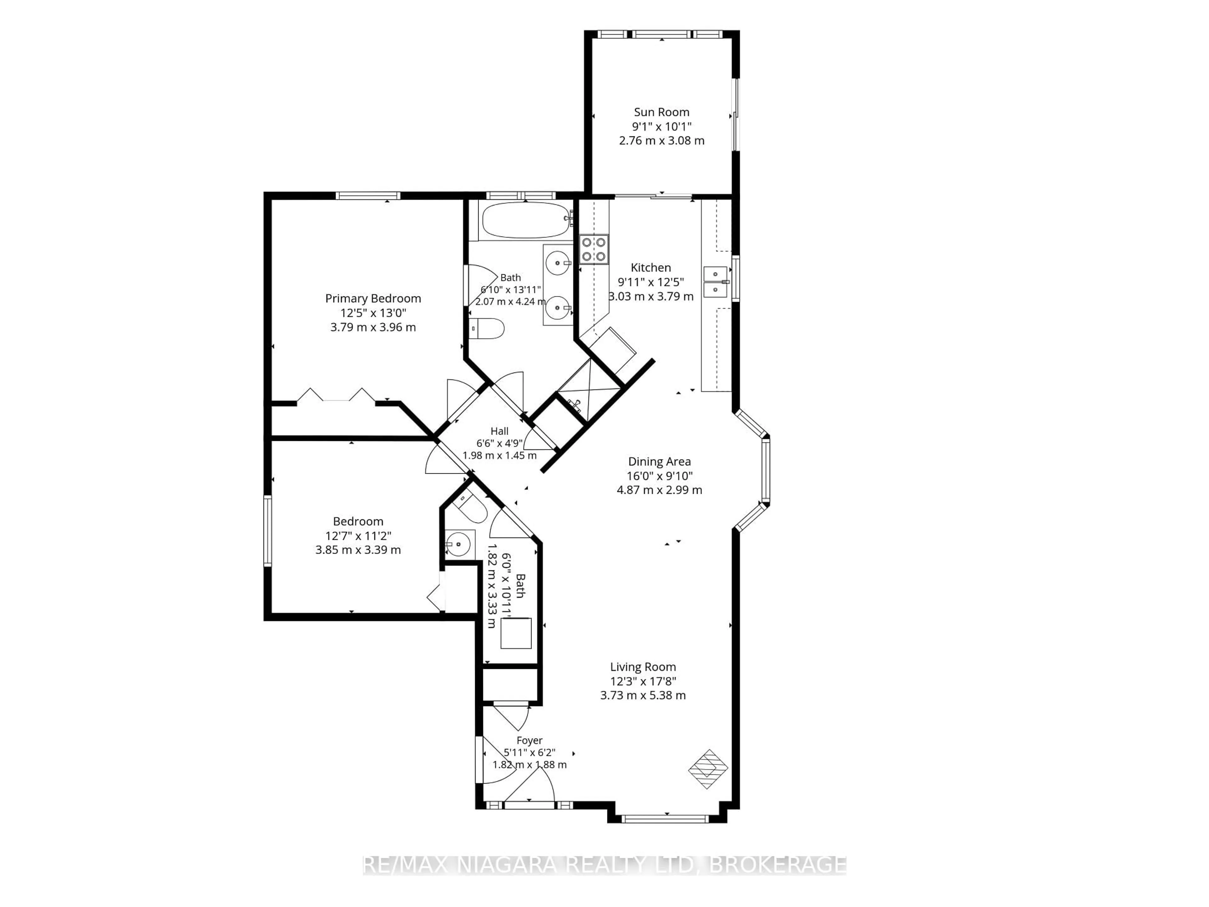 Floor plan for 3033 Townline Rd #516, Fort Erie Ontario L0S 1S1