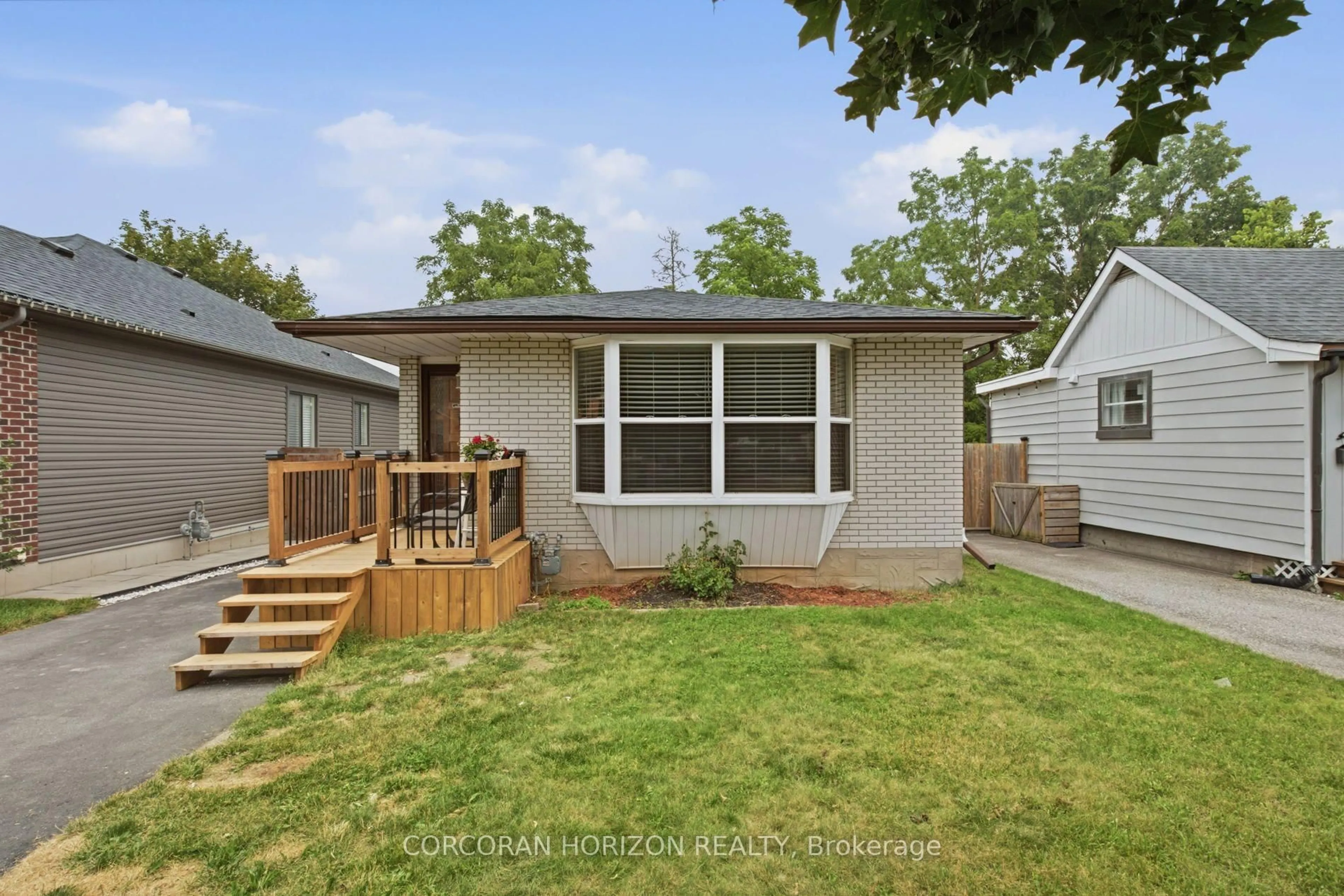 Home with vinyl exterior material, street for 13 Mercer Rd, Cambridge Ontario N1R 5A6