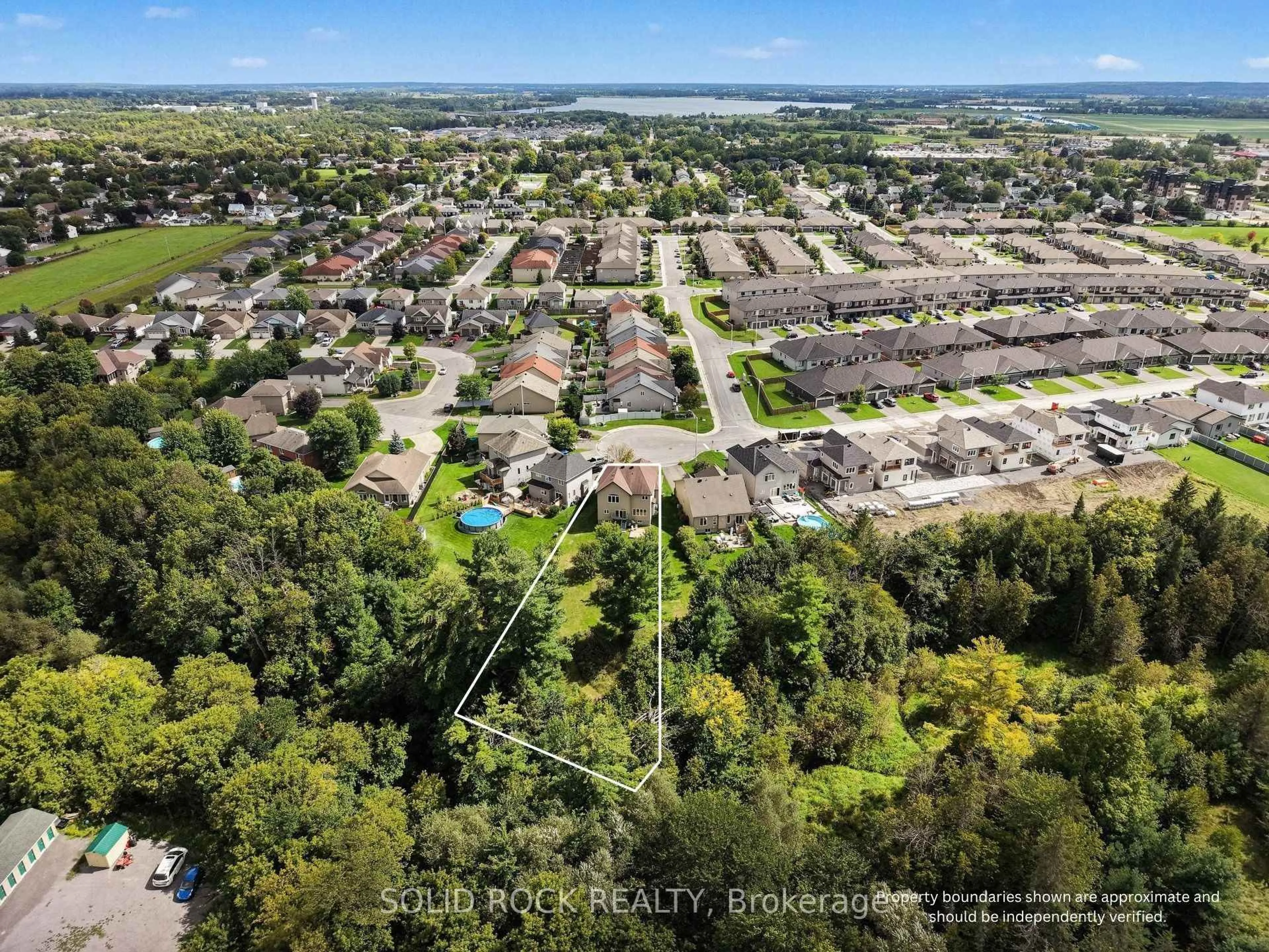 A pic from outside/outdoor area/front of a property/back of a property/a pic from drone, unknown for 111 Leo Moskos St, Arnprior Ontario K7S 0G4