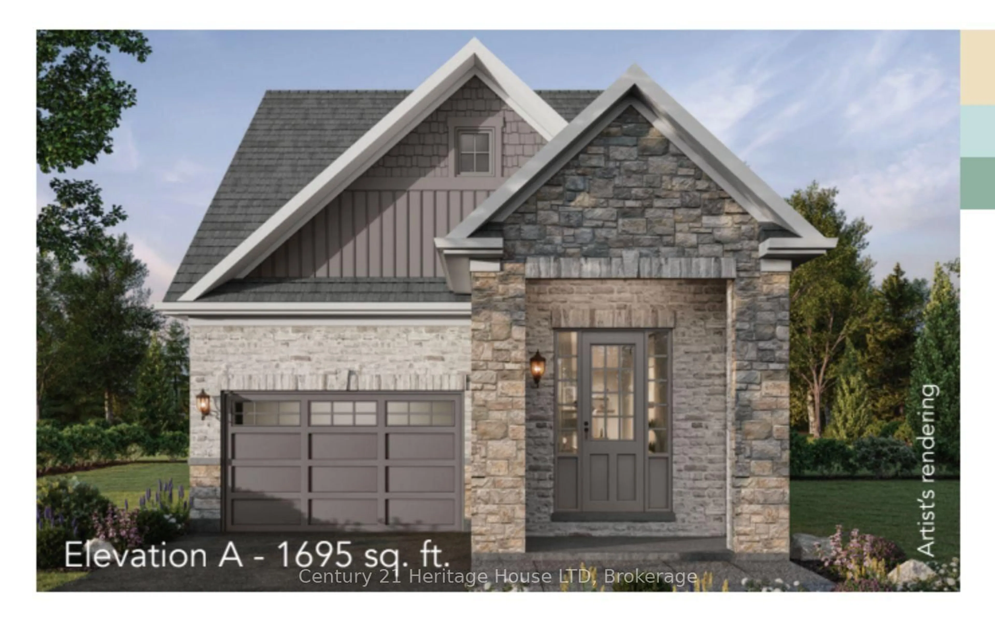 Home with brick exterior material, street for Lot 2 Kirby Road Rd, Welland Ontario L3C 3G5