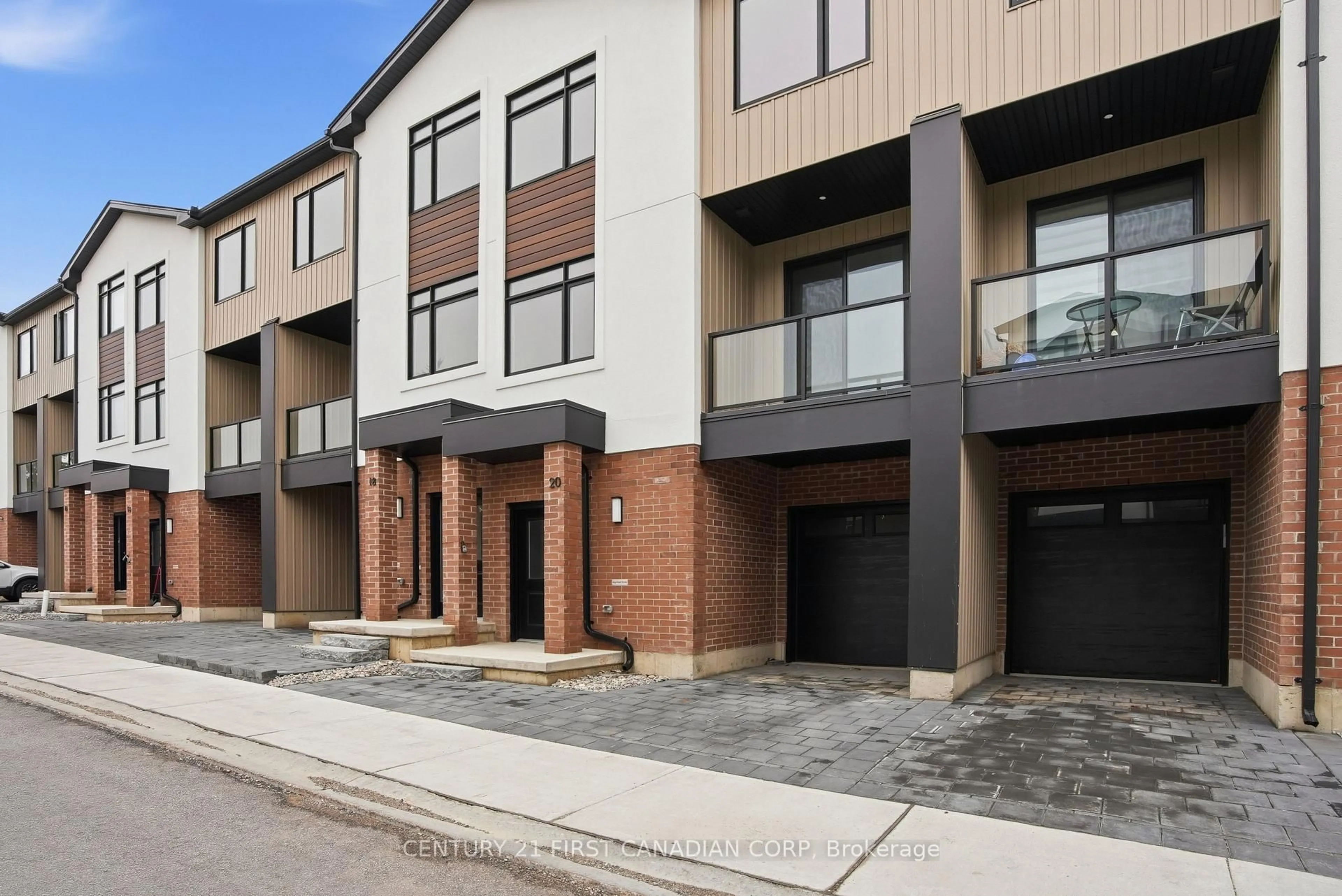 Home with brick exterior material, street for 349 Southdale Rd #20, London South Ontario N6E 0B9