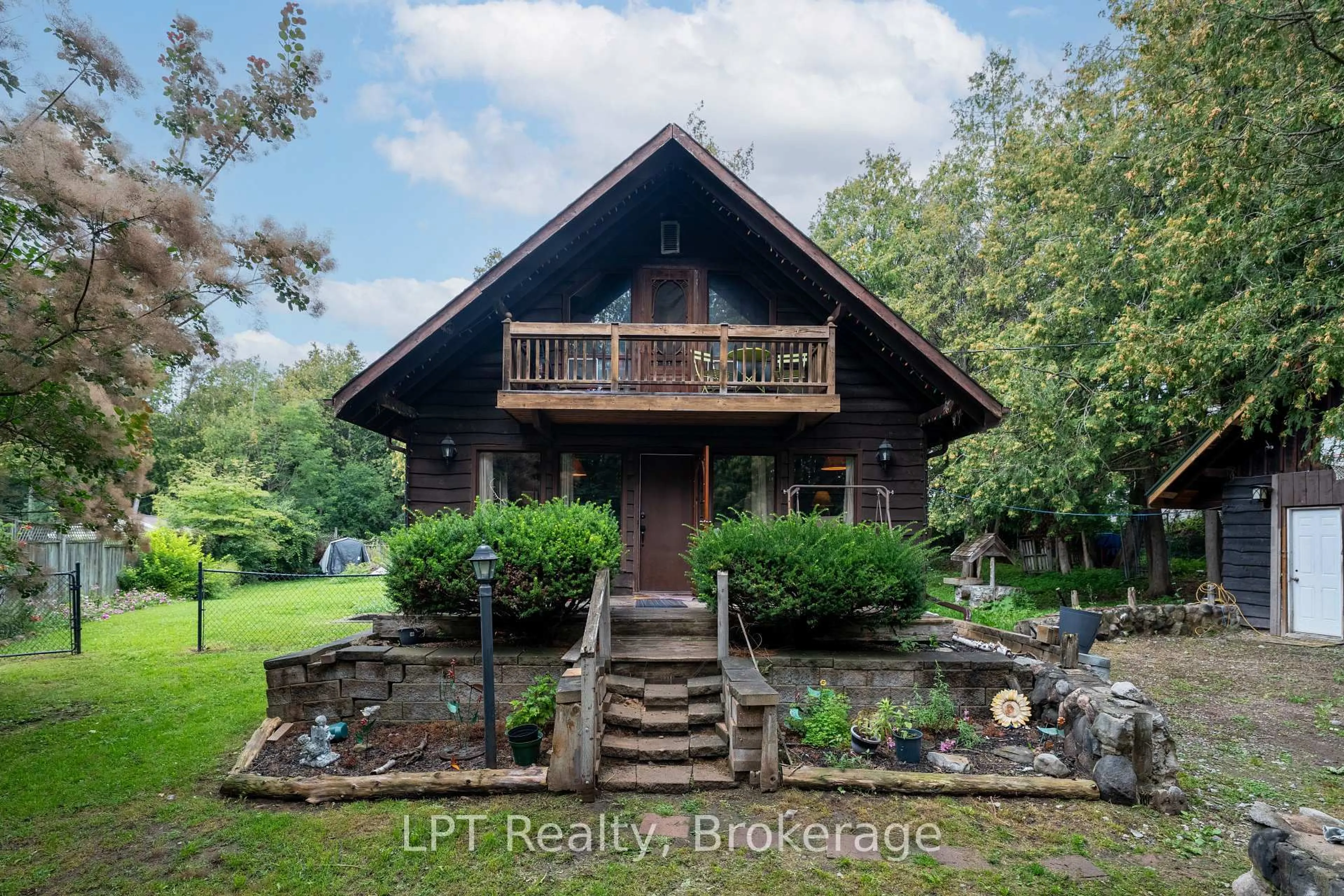 A pic from outside/outdoor area/front of a property/back of a property/a pic from drone, water/lake/river/ocean view for 1201 Meadowview Rd, Kawartha Lakes Ontario K0L 2W0