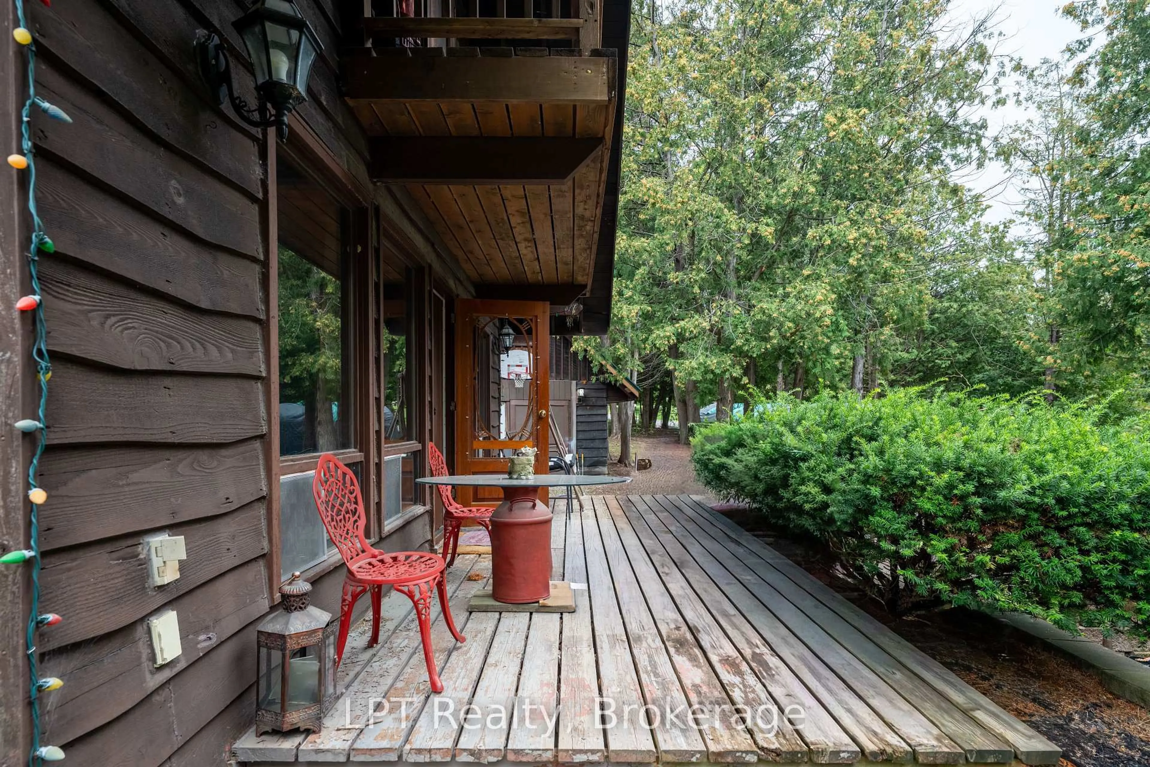 Patio, forest/trees view for 1201 Meadowview Rd, Kawartha Lakes Ontario K0L 2W0