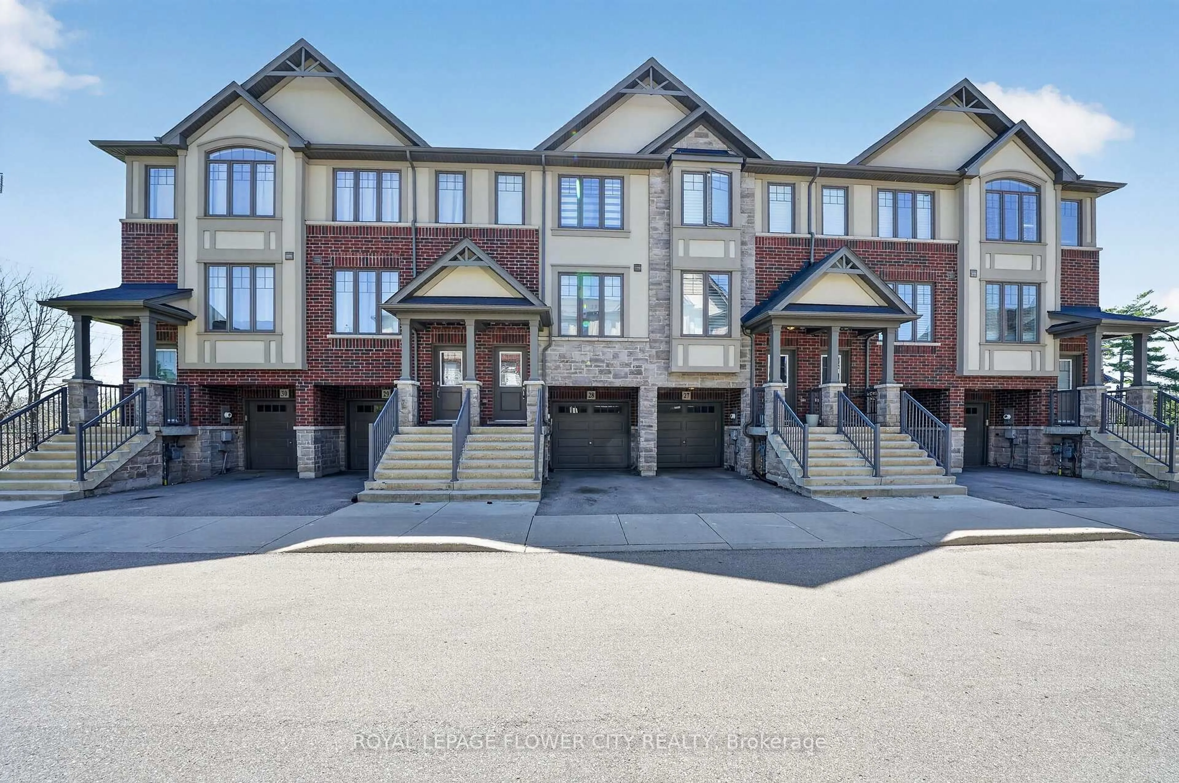 A pic from outside/outdoor area/front of a property/back of a property/a pic from drone, street for 1169 Garner Rd #28, Hamilton Ontario L9G 0G8
