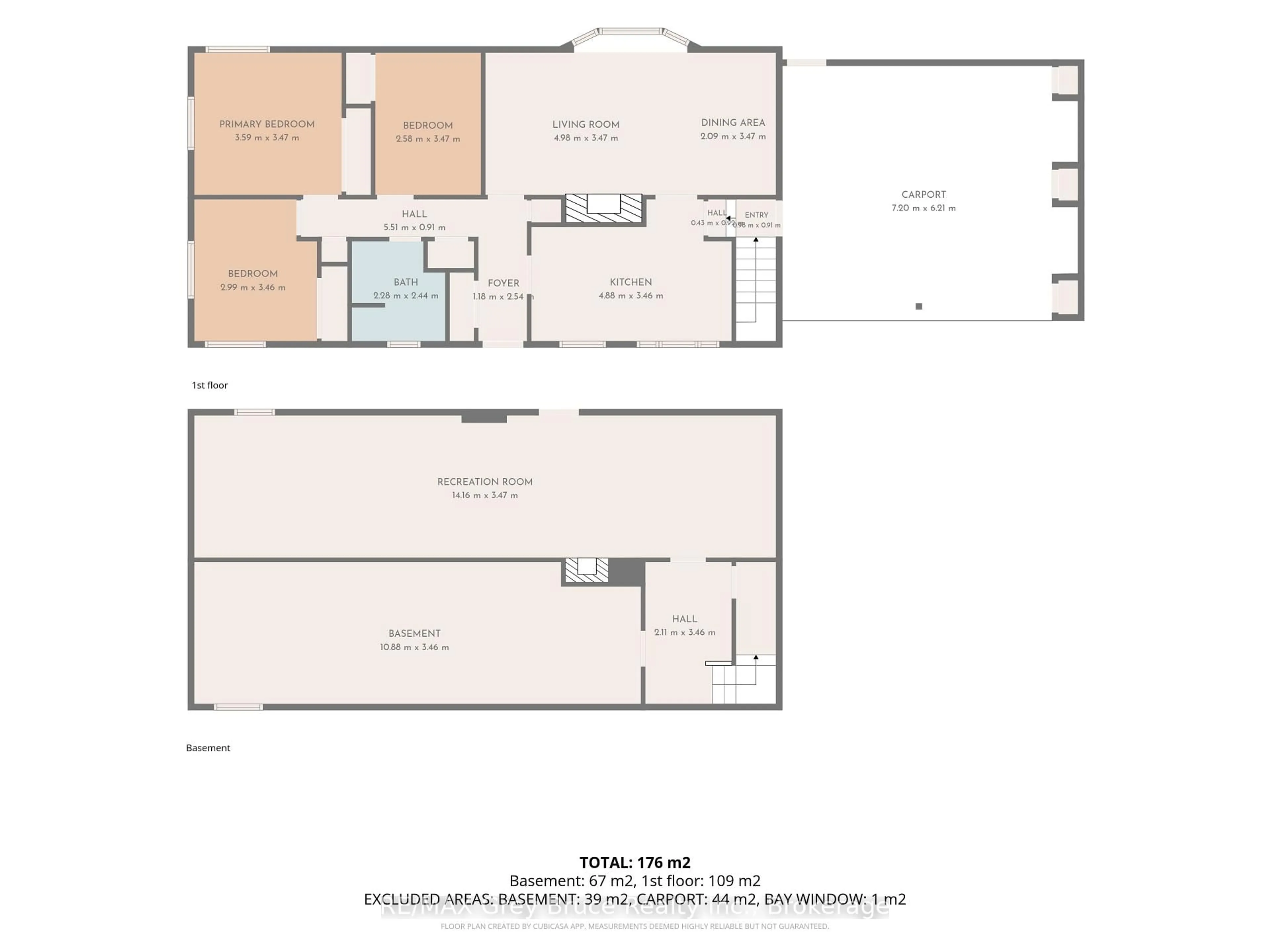 Floor plan for 336 6th Ave, Owen Sound Ontario N4K 2T6