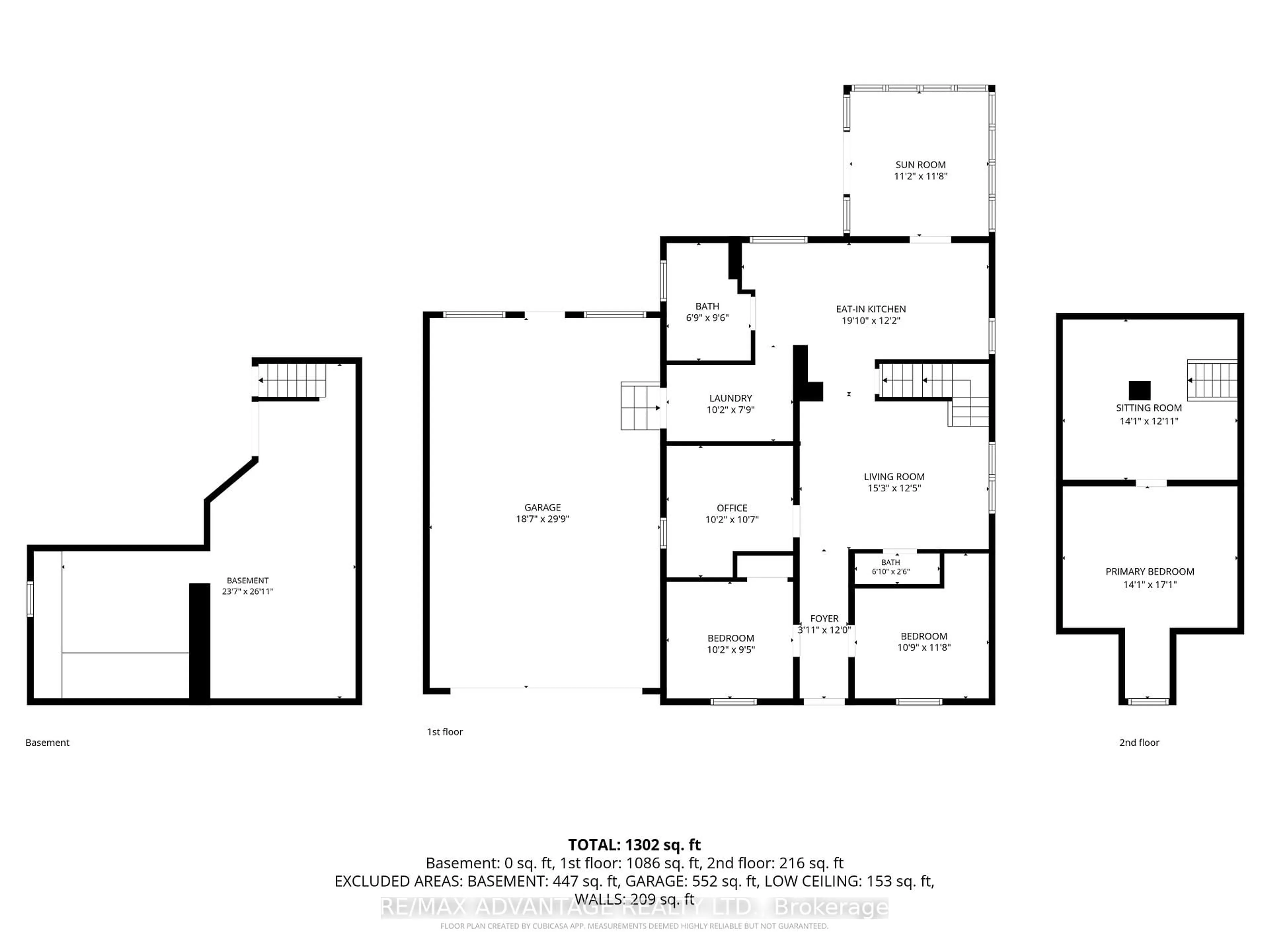 Floor plan for 209 Victoria St, Ingersoll Ontario N5C 2N2