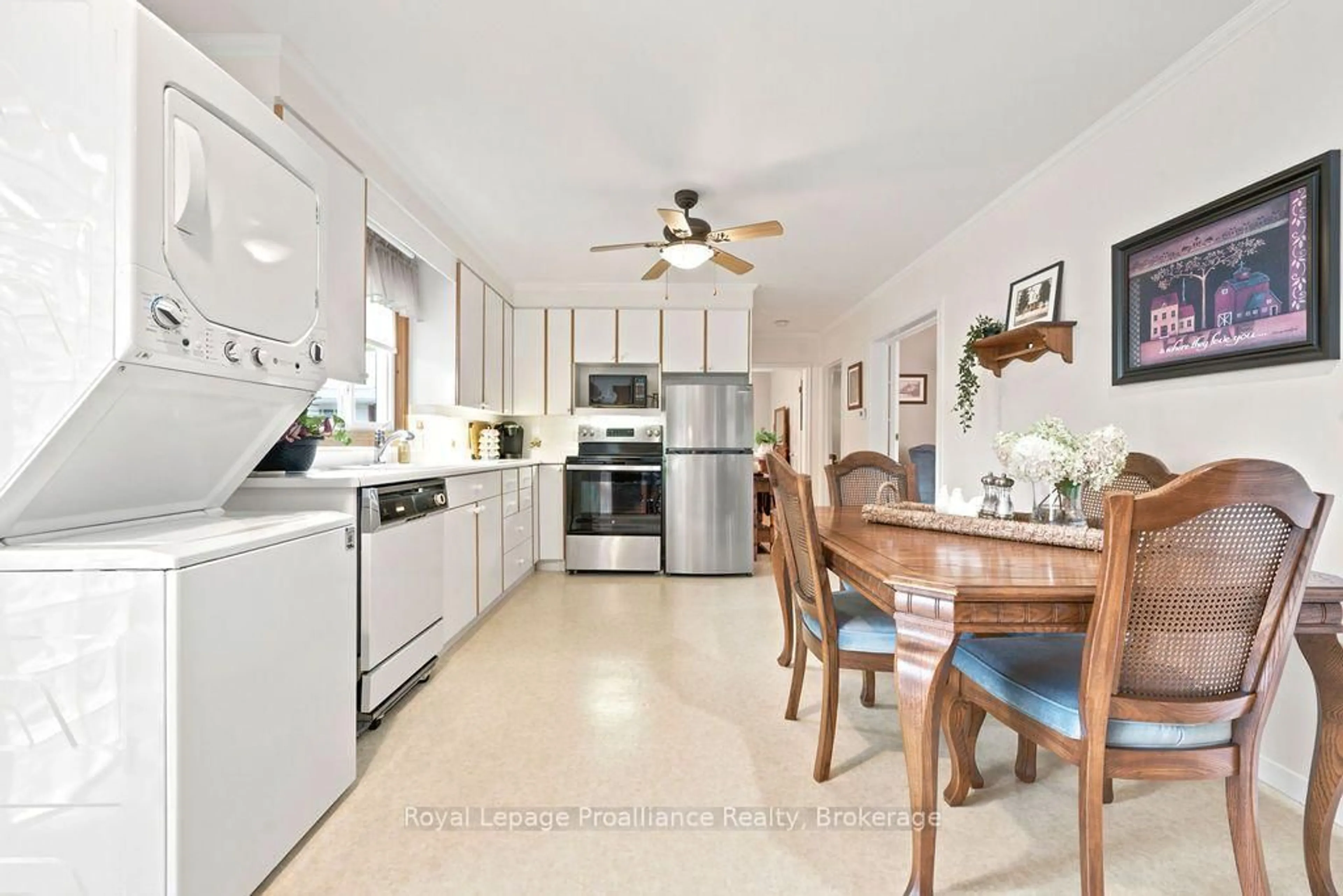 Open concept kitchen, ceramic/tile floor for 304 Hastings St, Bancroft Ontario K0L 1C0