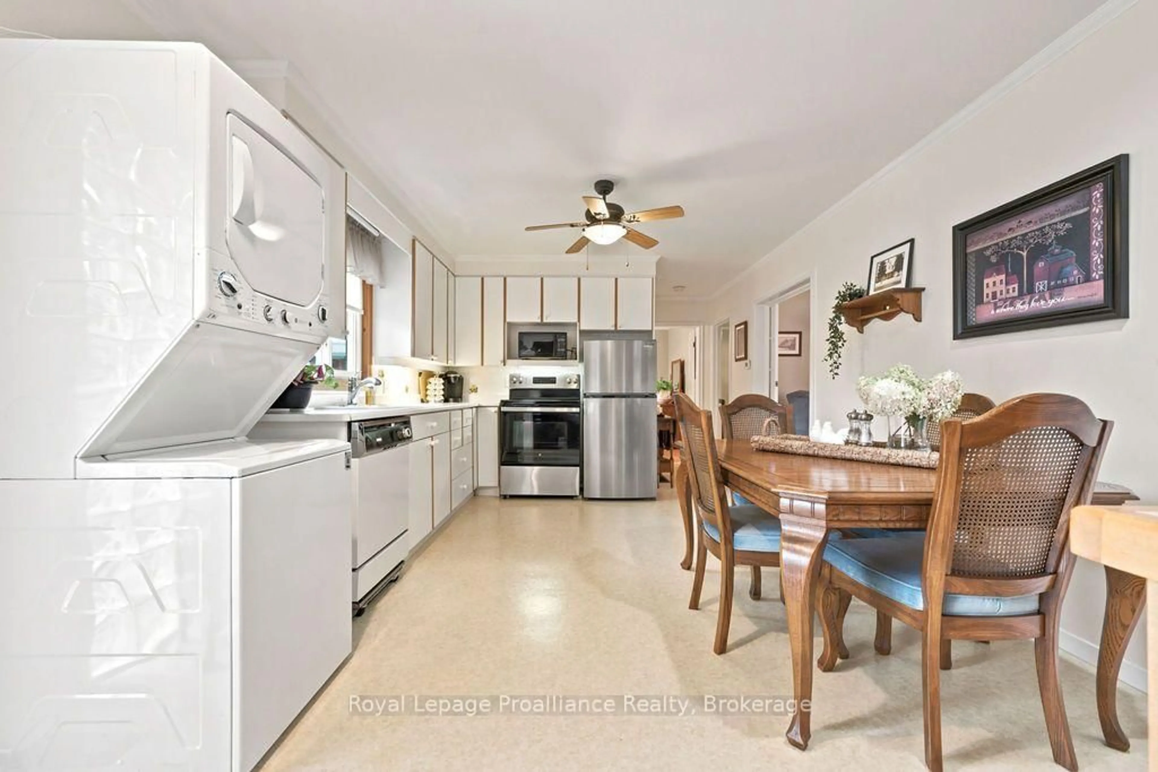 Open concept kitchen, ceramic/tile floor for 304 Hastings St, Bancroft Ontario K0L 1C0