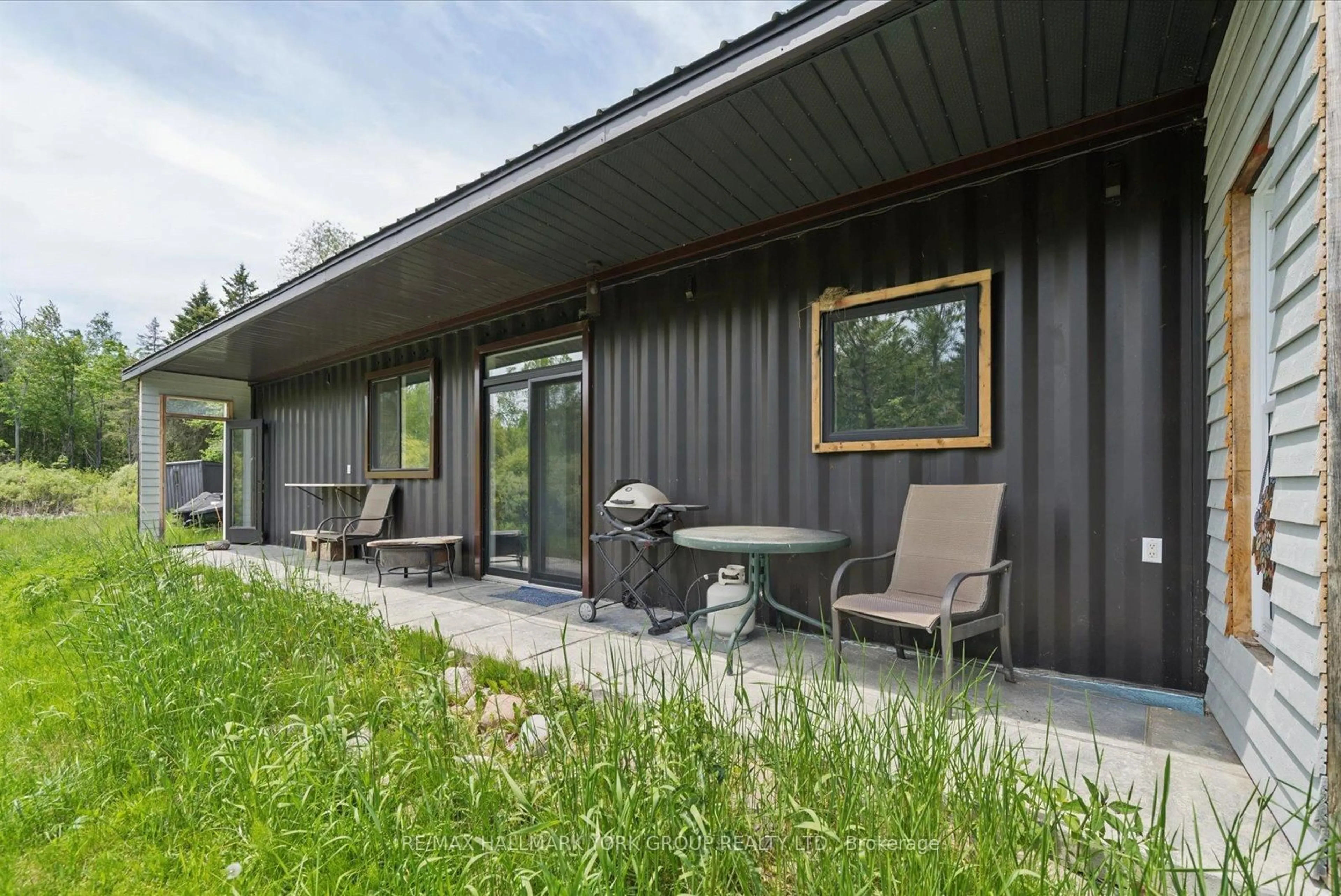 Patio, forest/trees view for 755 Country Lane, Kawartha Lakes Ontario K0M 1N0