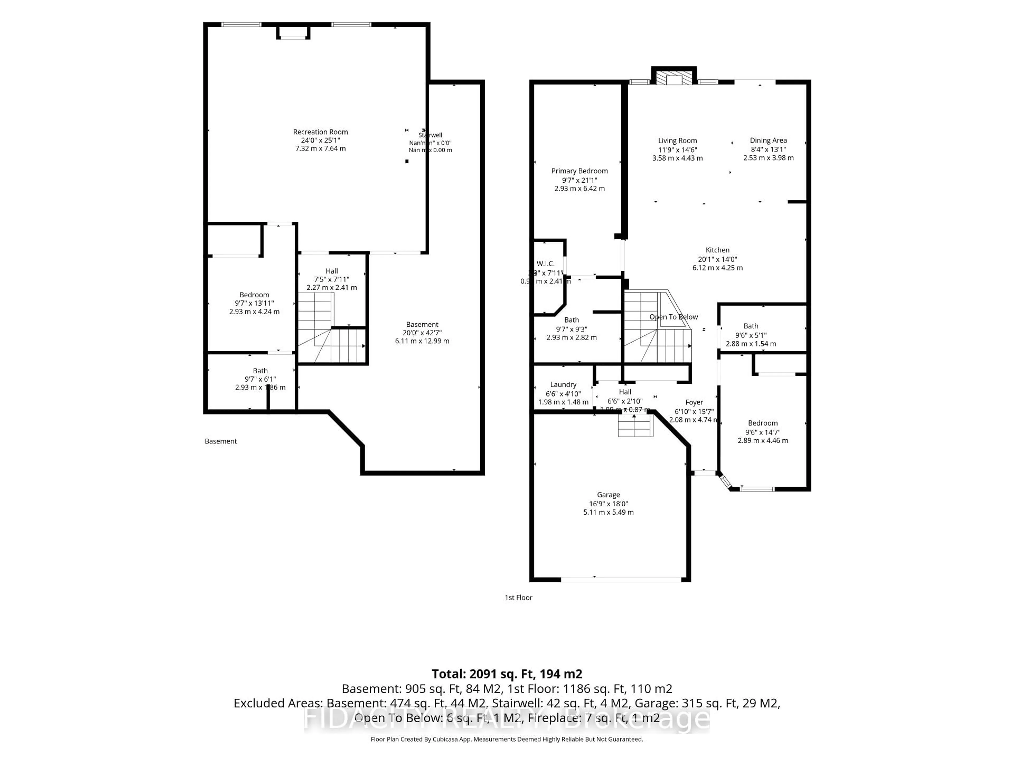 Floor plan for 925 Burwash Landing Landing, Kanata Ontario K2W 0C8
