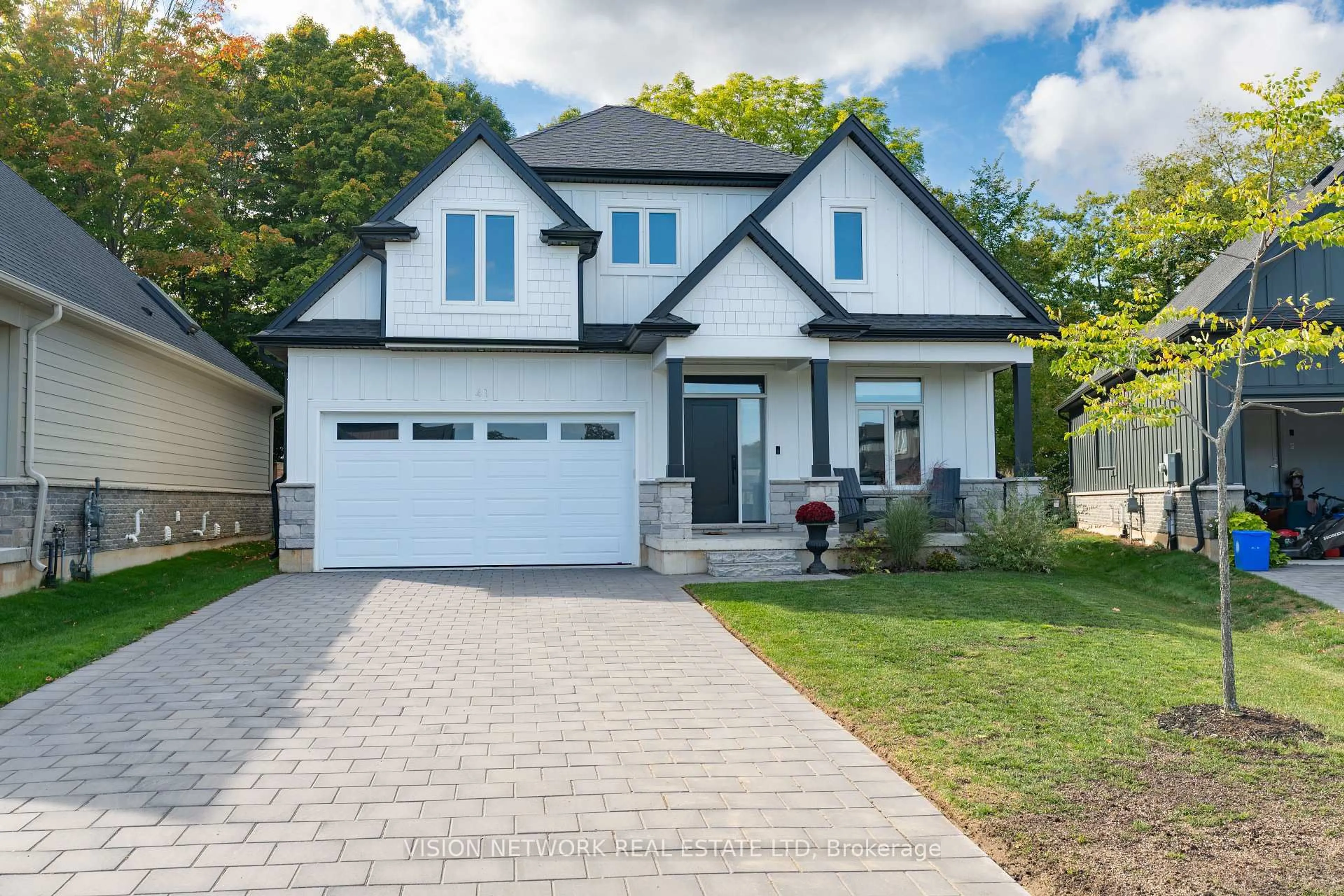 Home with brick exterior material, street for 41 Compass Tr, Central Elgin Ontario N5L 0B4
