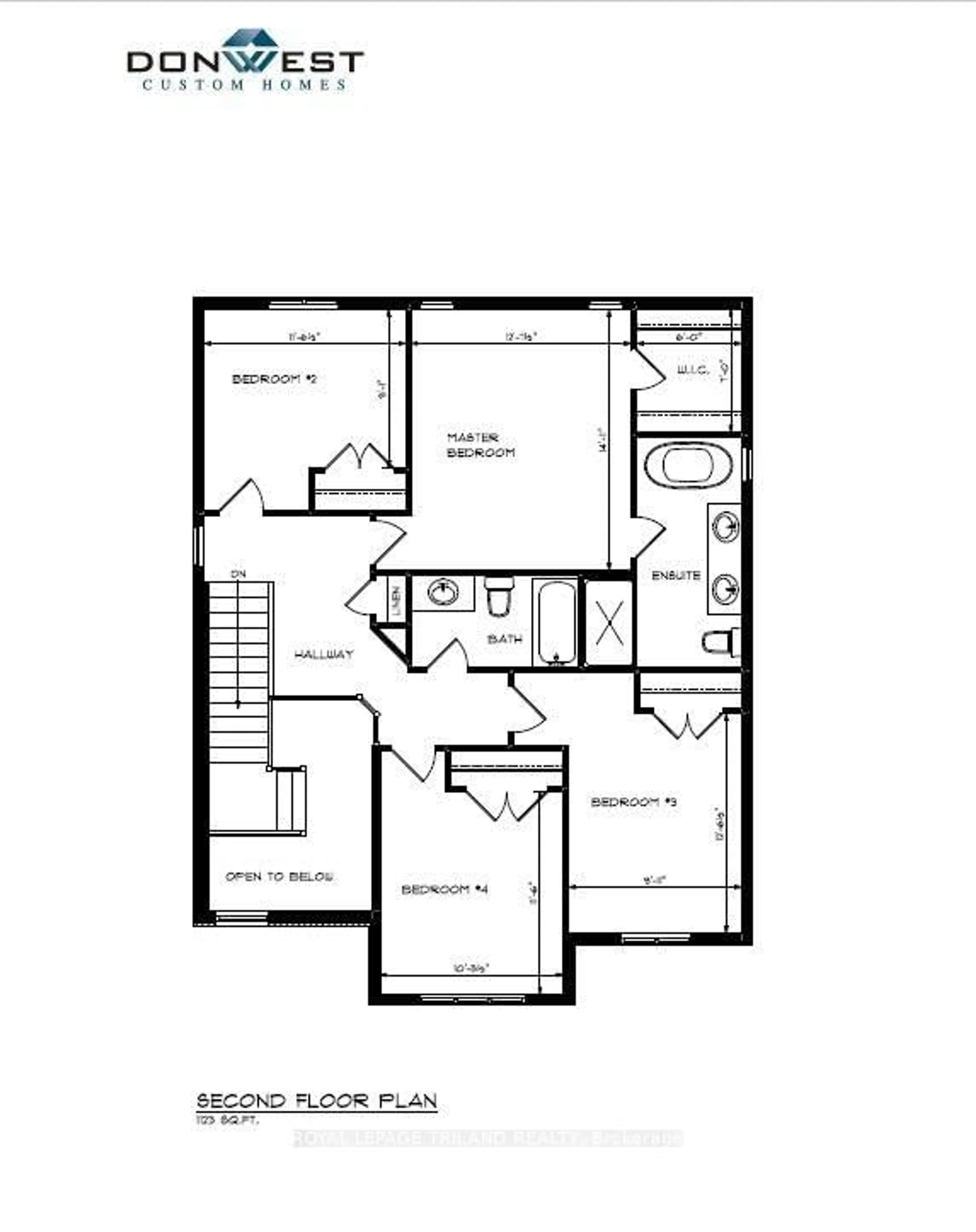 Floor plan for Lot 55 SANDYMOUNT Pkwy, St. Thomas Ontario N5P 2K8