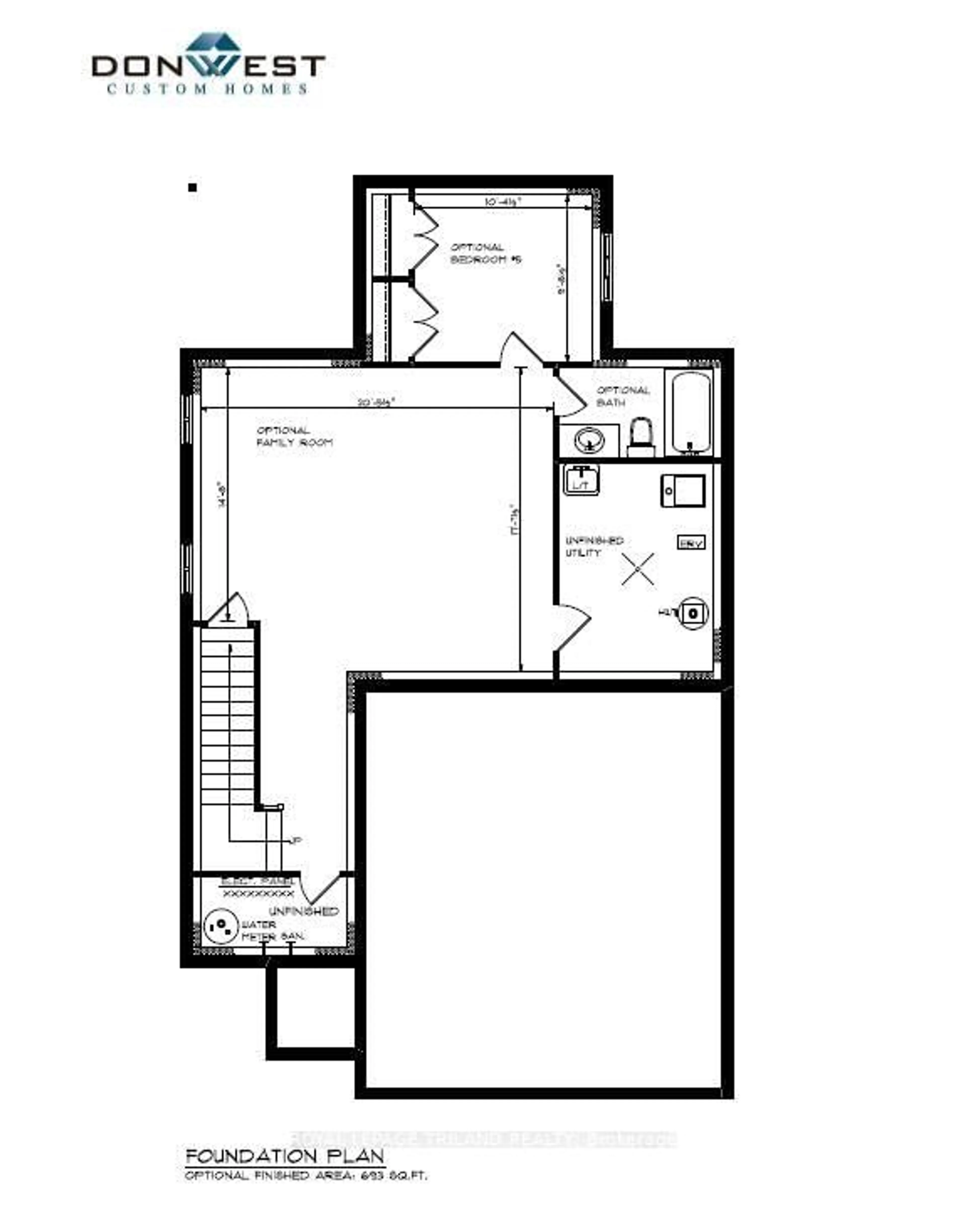 Floor plan for Lot 55 SANDYMOUNT Pkwy, St. Thomas Ontario N5P 2K8