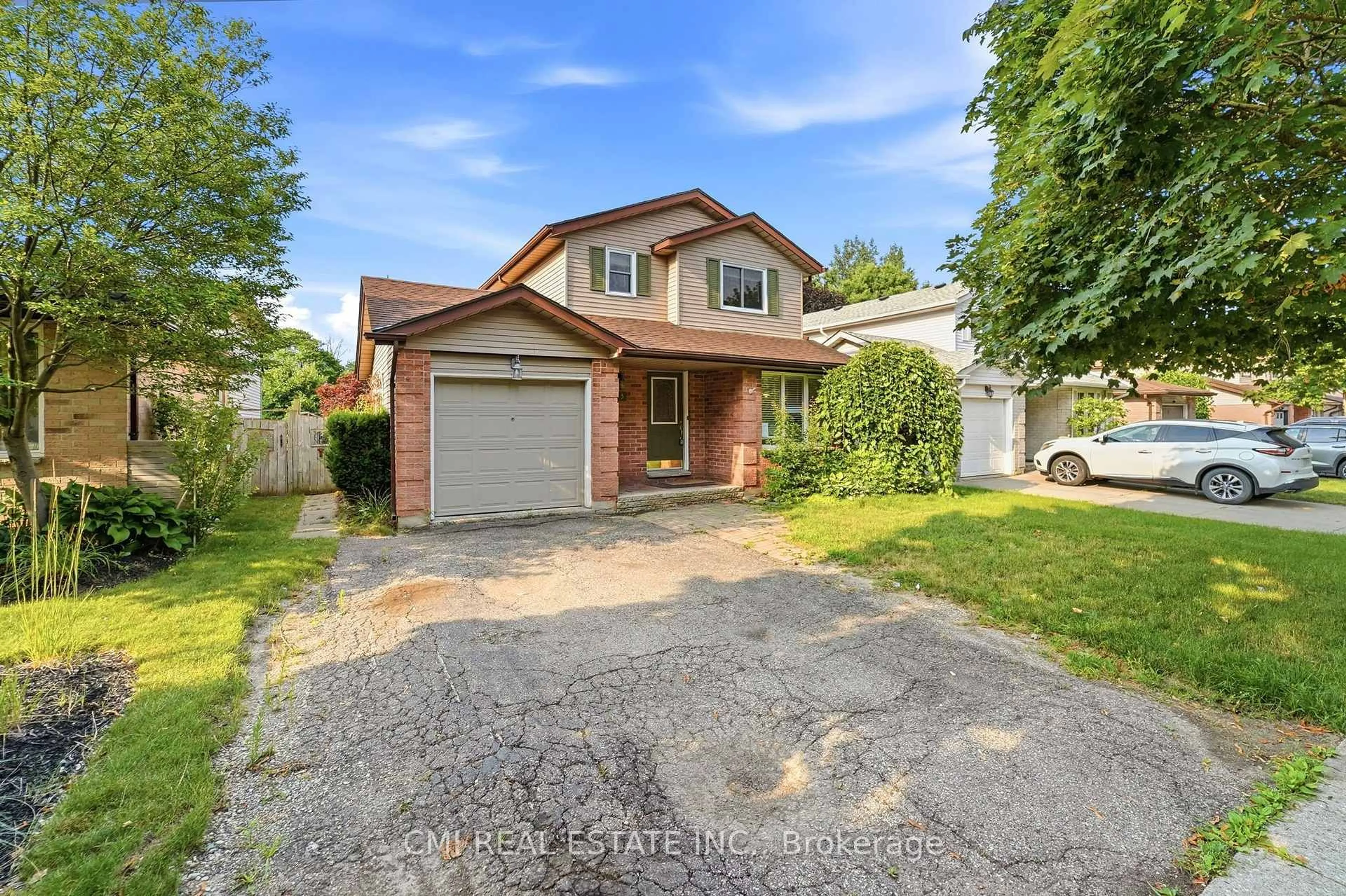 Home with brick exterior material, street for 155 Foxhunt Rd, Waterloo Ontario N2K 2R8