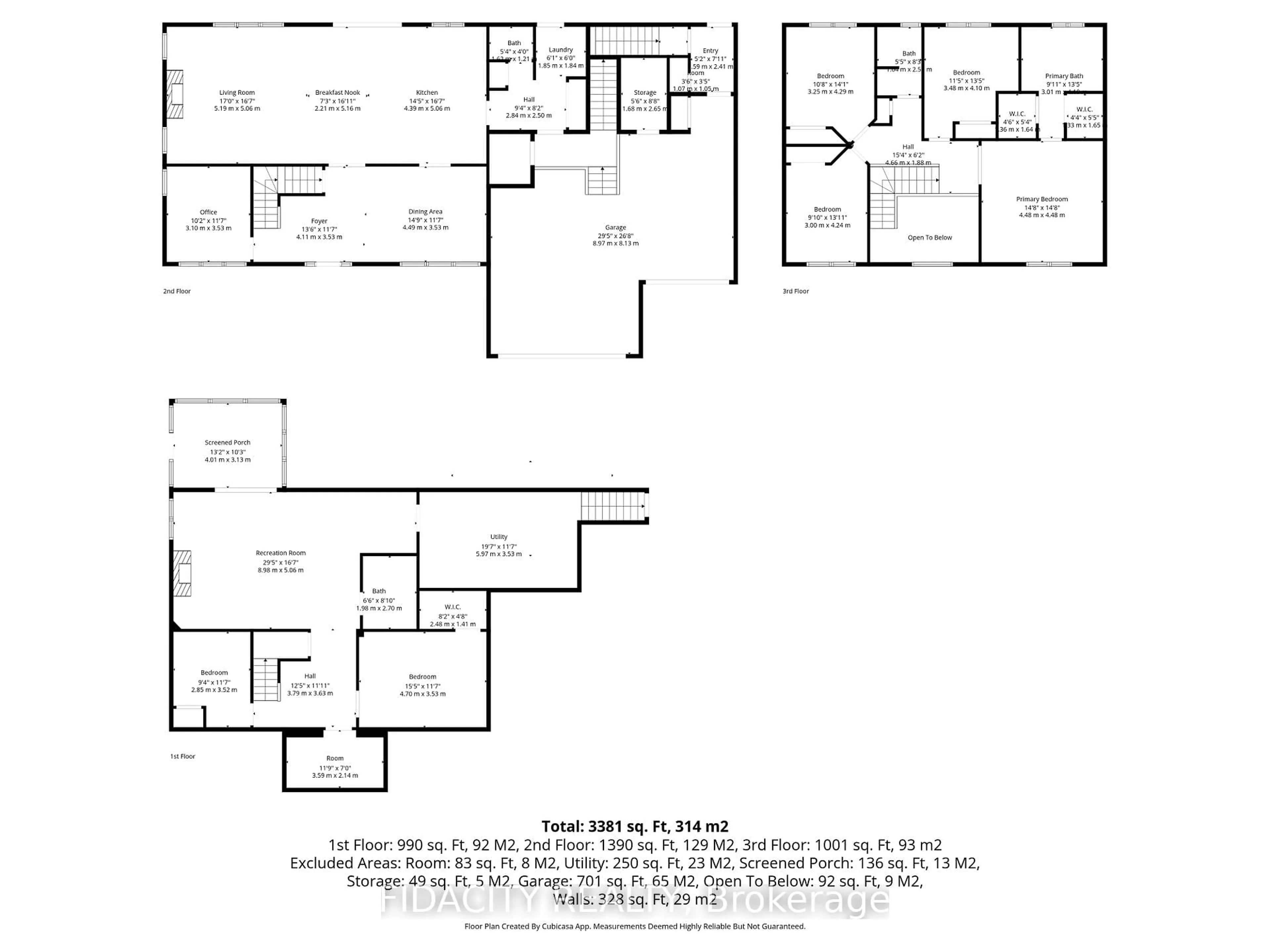 Floor plan for 101 Sentinel Pine Way, Carp Ontario K0A 1L0