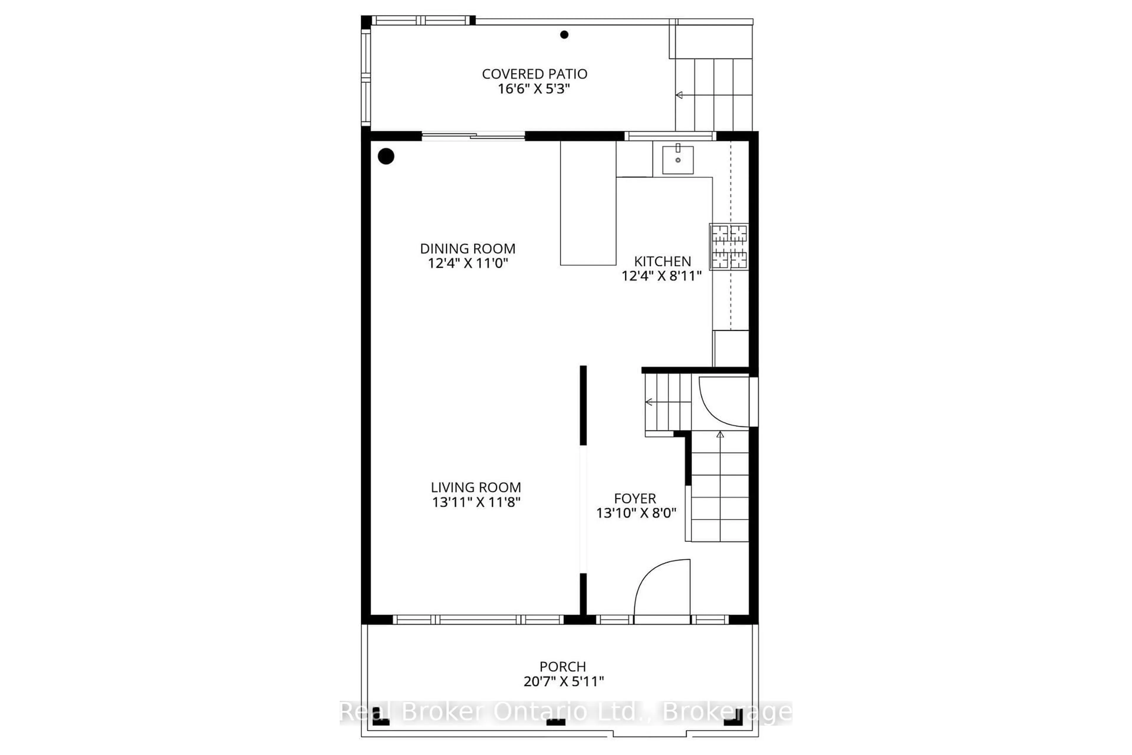 Floor plan for 39 Campbell Ave, Hamilton Ontario L8L 2N2