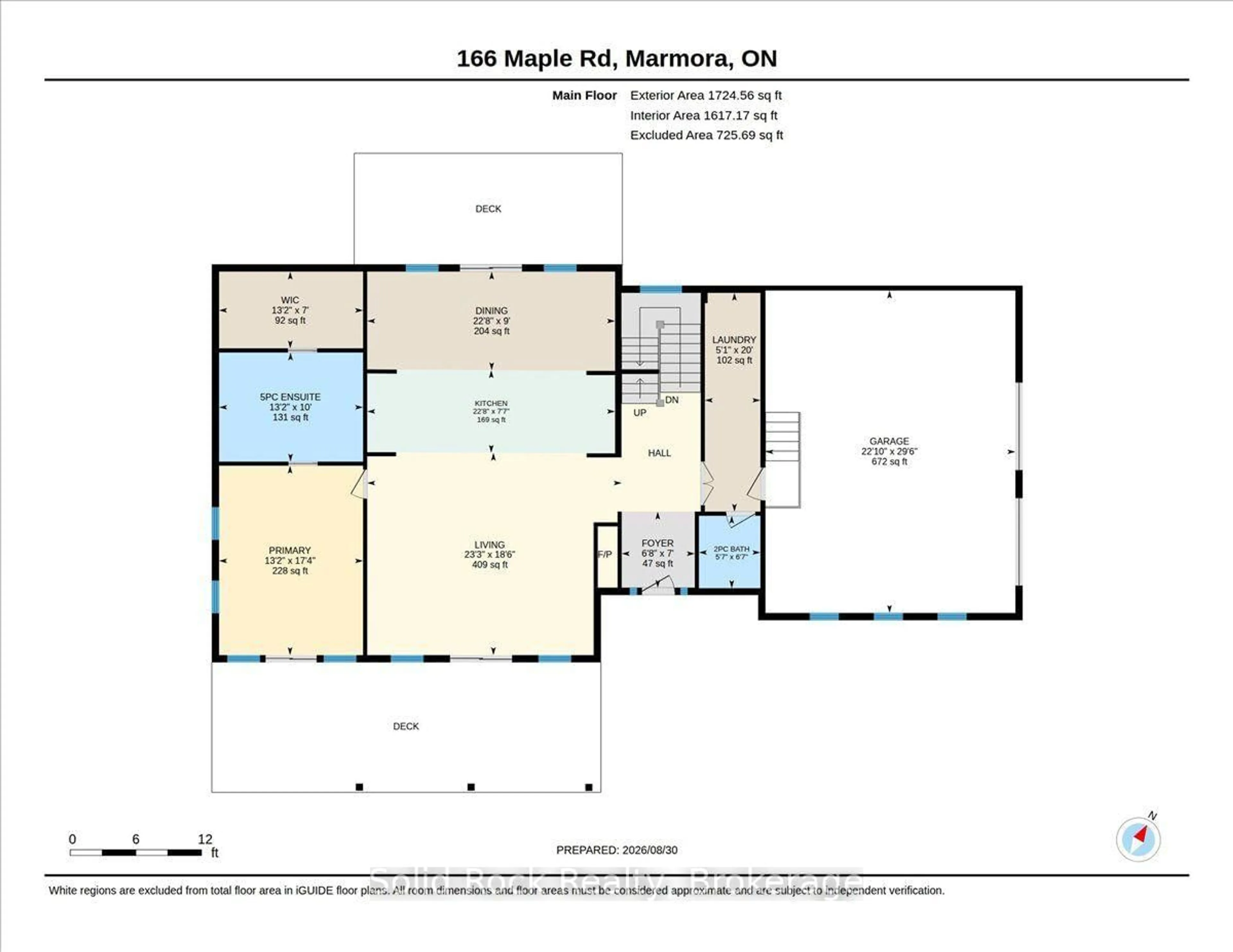 Floor plan for 166 Maple Rd, Limoges Ontario K0K 2M0