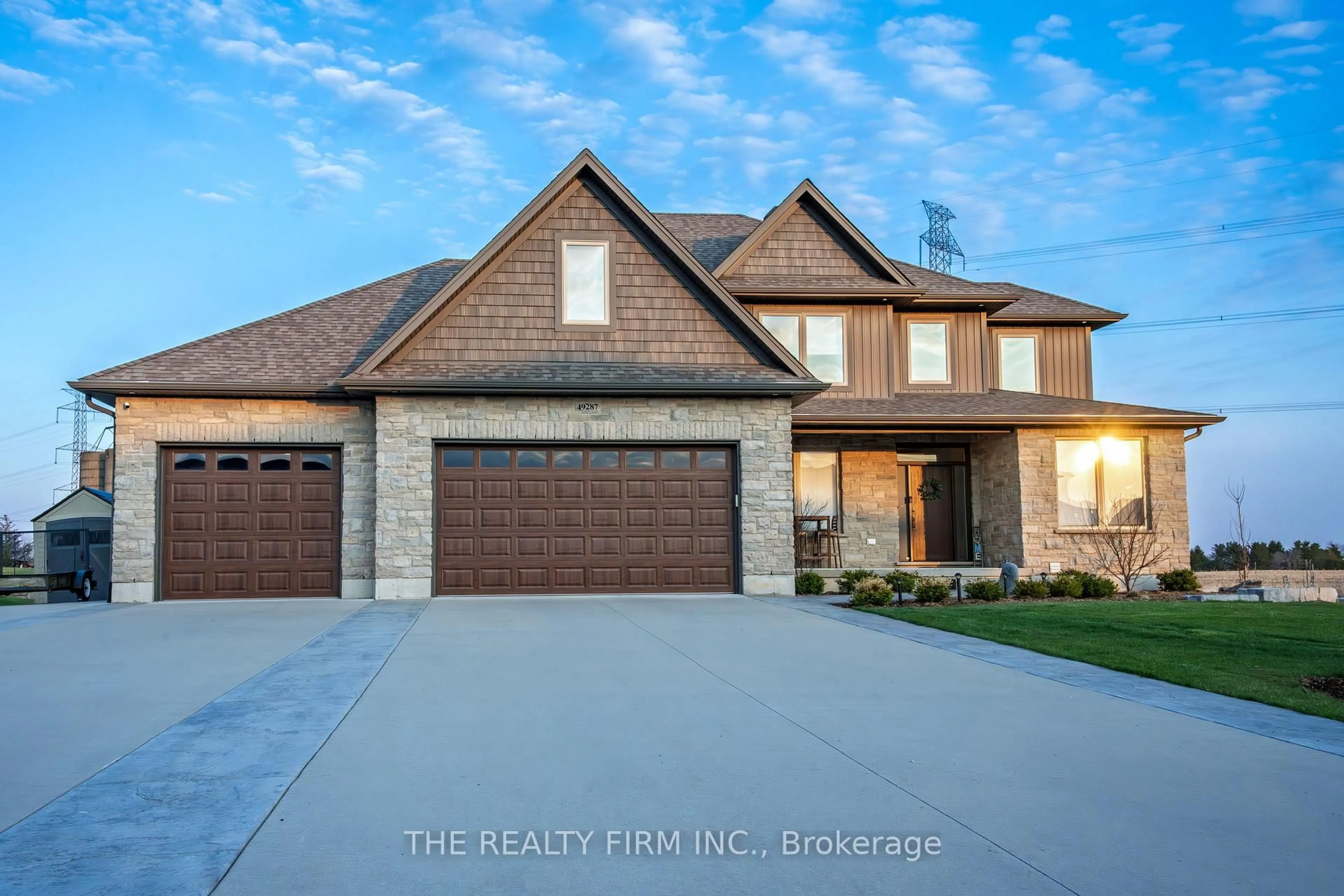 Home with brick exterior material, street for 49287 Ashland Ave, Malahide Ontario N0L 2J0